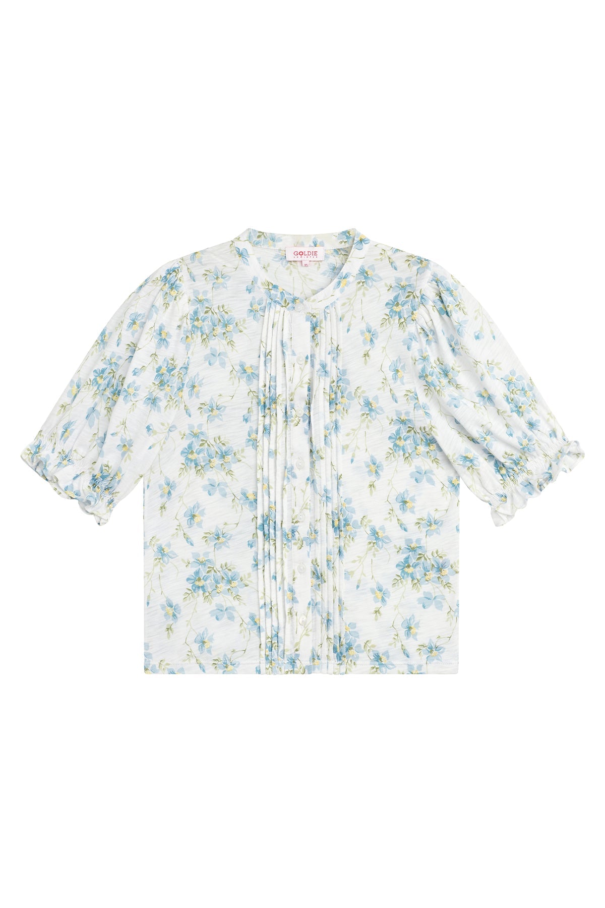 Meadow Blouse - Goldie LeWinter #color_bluebell - limited edition