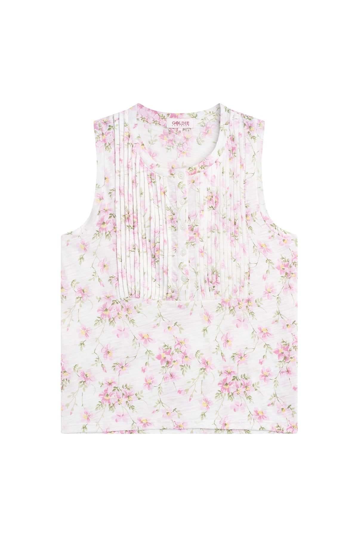 Meadow Henley Tank - Goldie LeWinter #color_cherry blossom - limited edition