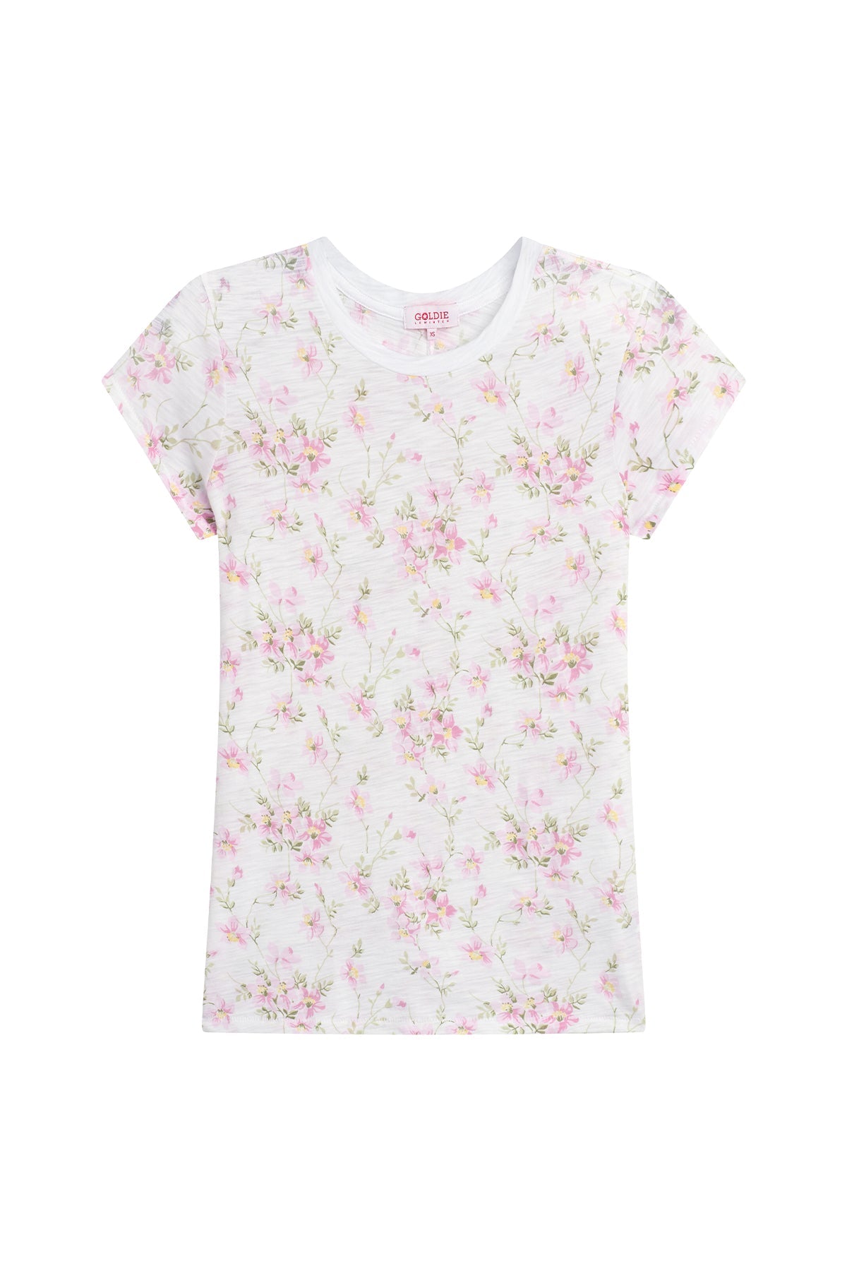 Meadow Ringer Tee - Goldie LeWinter #color_cherry blossom - limited edition