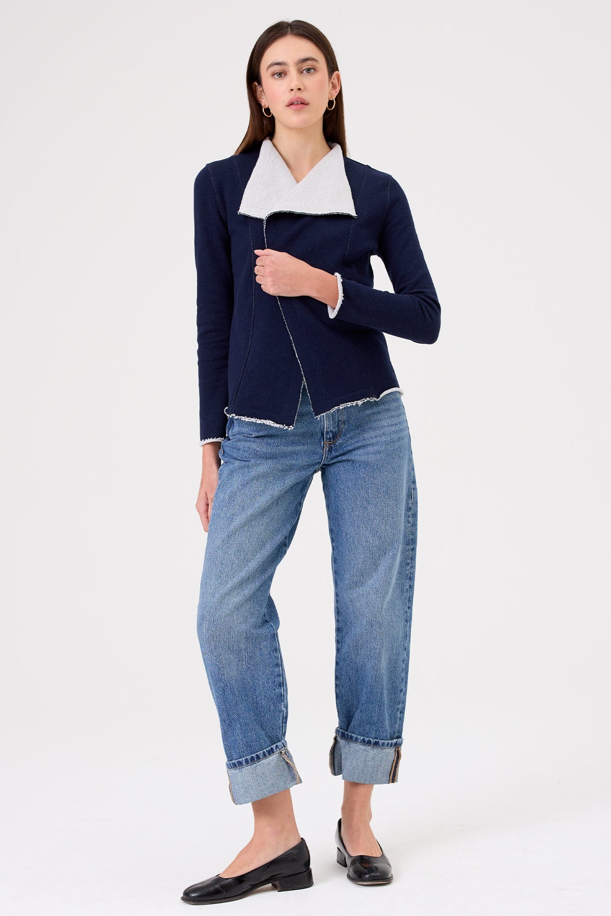 Melrose Jacket - Goldie LeWinter #color_navy