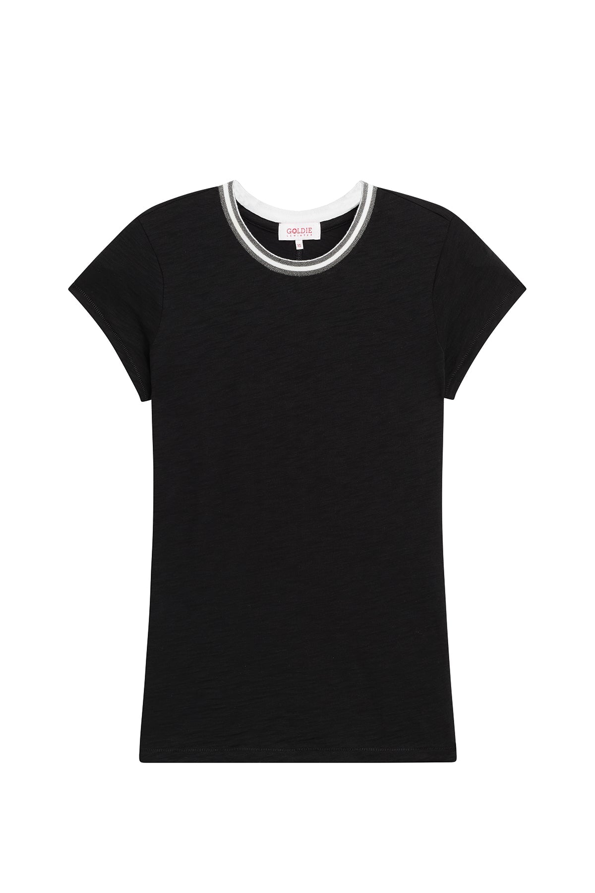 Midnight Shimmer Tipped Ringer Tee