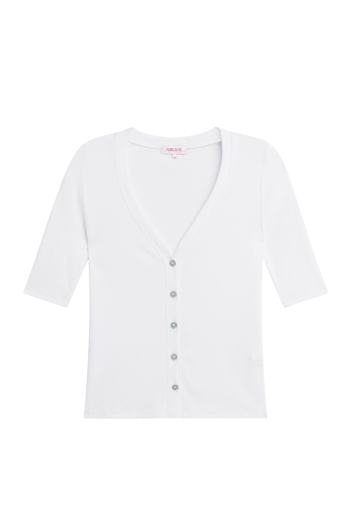 Nathalie Cardigan - Goldie LeWinter #color_white