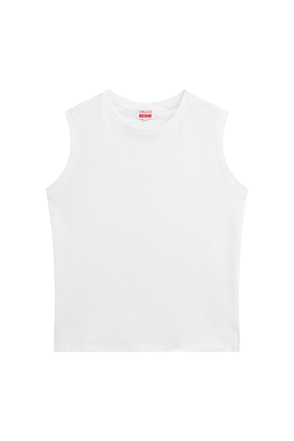 Nico Organic Boy Tank - Goldie LeWinter #color_white