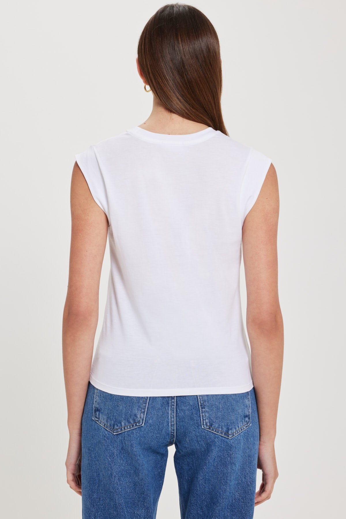 Organic Cap Sleeve Tee - Goldie LeWinter