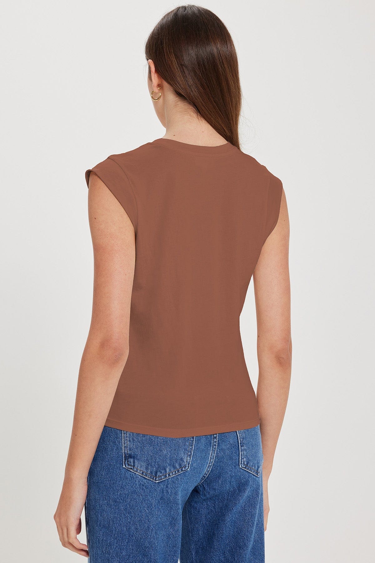 Organic Cap Sleeve Tee - Goldie LeWinter