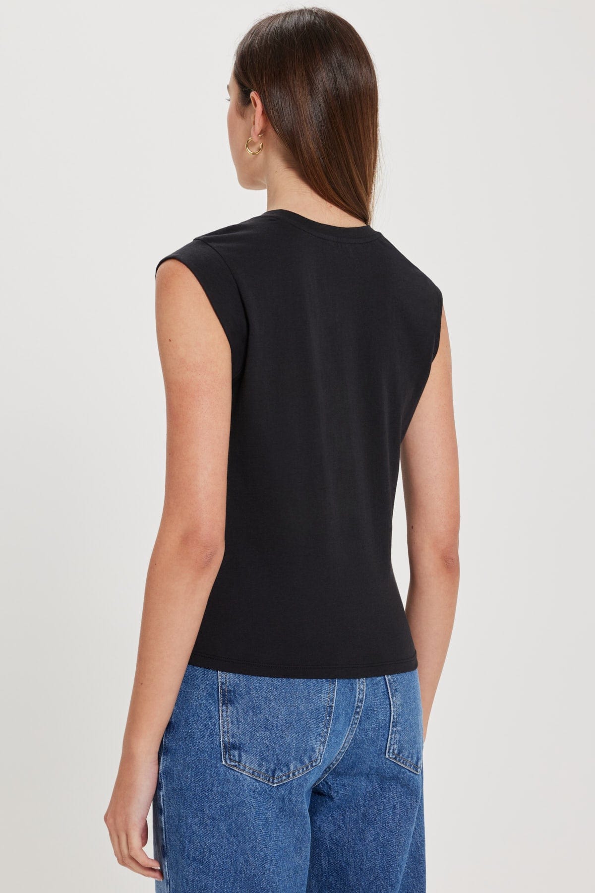 Organic Cap Sleeve Tee - Goldie LeWinter