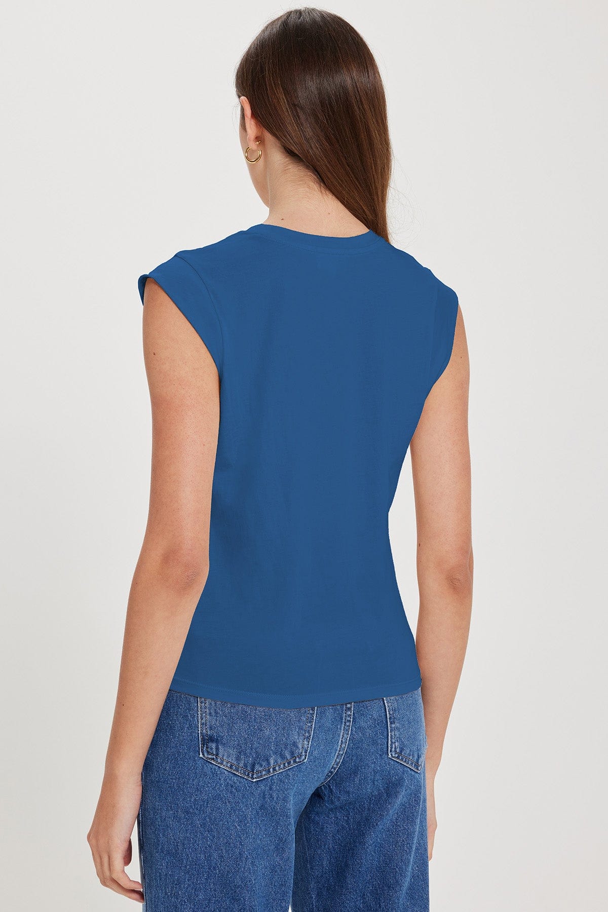 Organic Cap Sleeve Tee - Goldie LeWinter