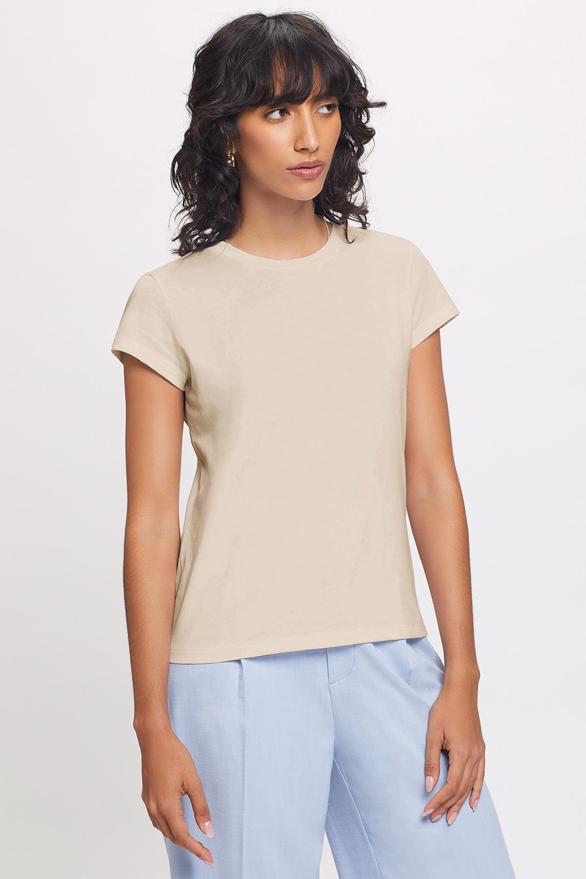 Organic Crew Neck Tee - Goldie LeWinter