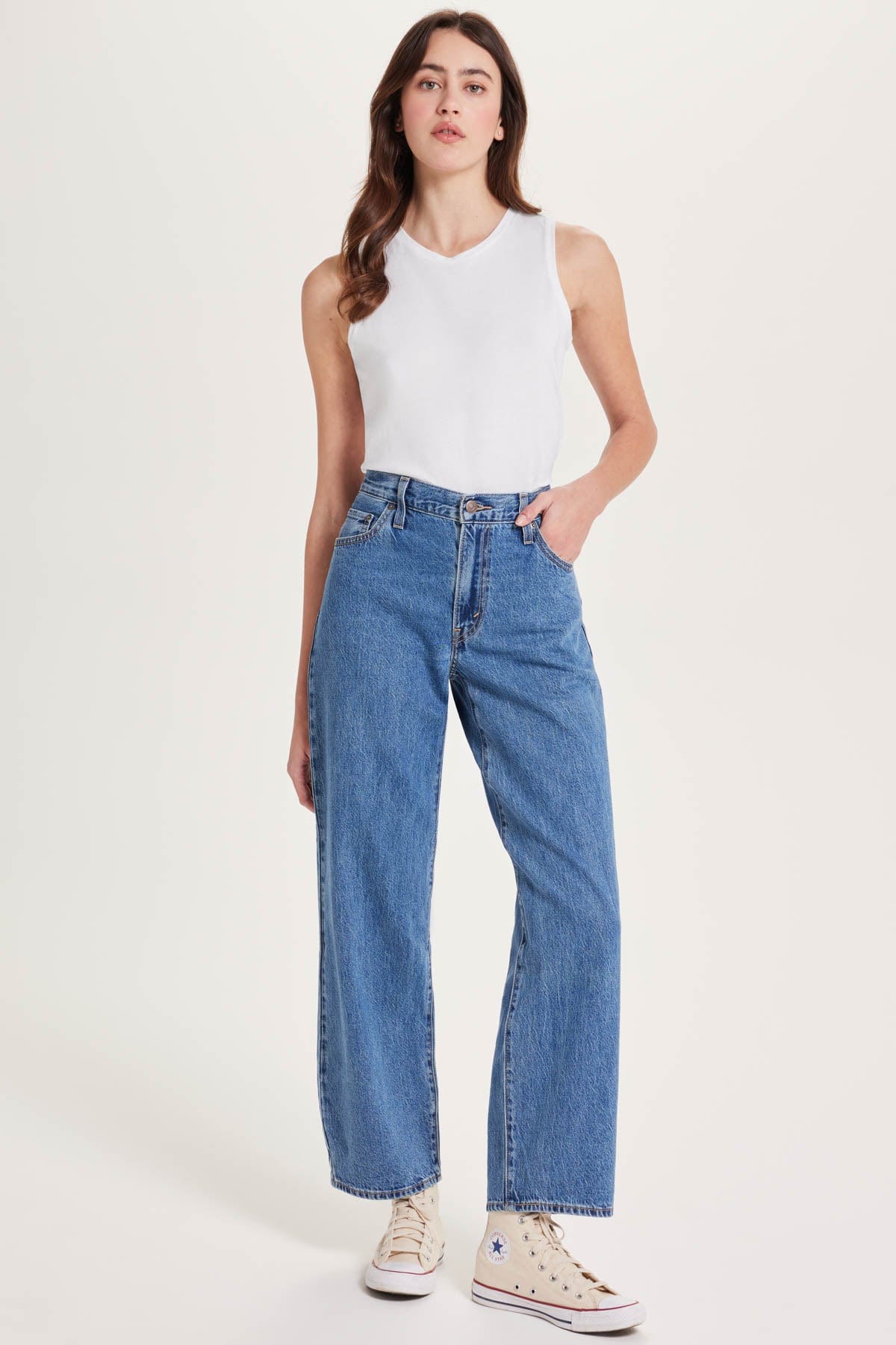 Organic Crew Tank - Goldie LeWinter