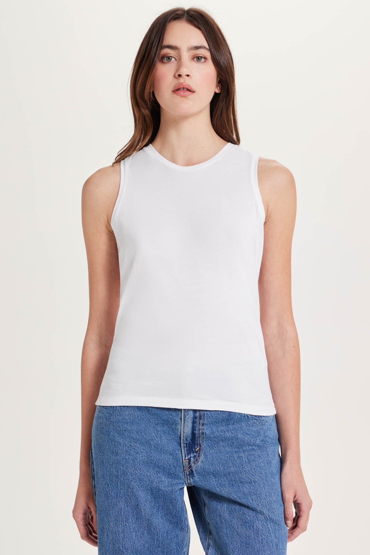 Organic Crew Tank - Goldie LeWinter