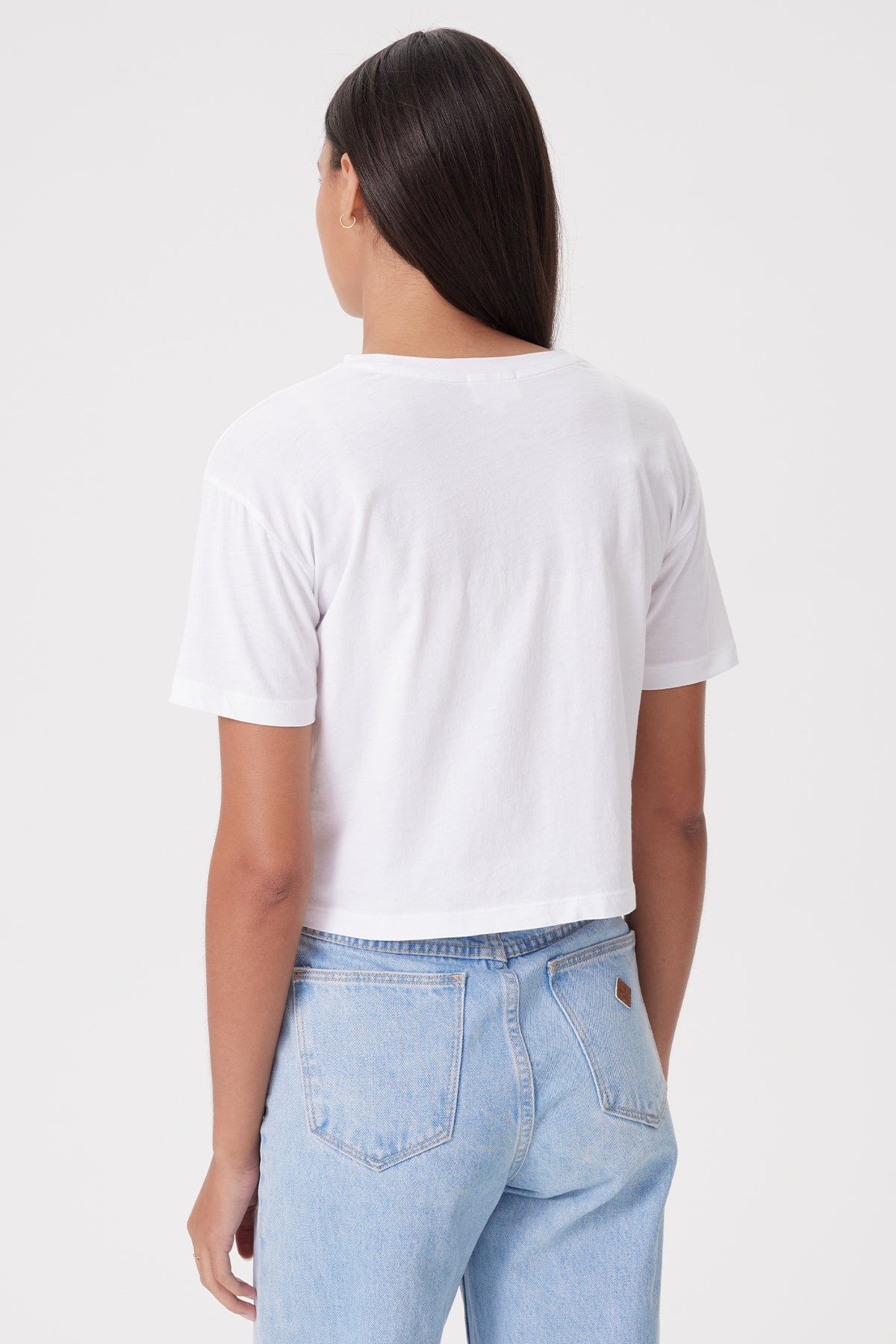 Organic Crop Girlfriend Tee - Goldie LeWinter