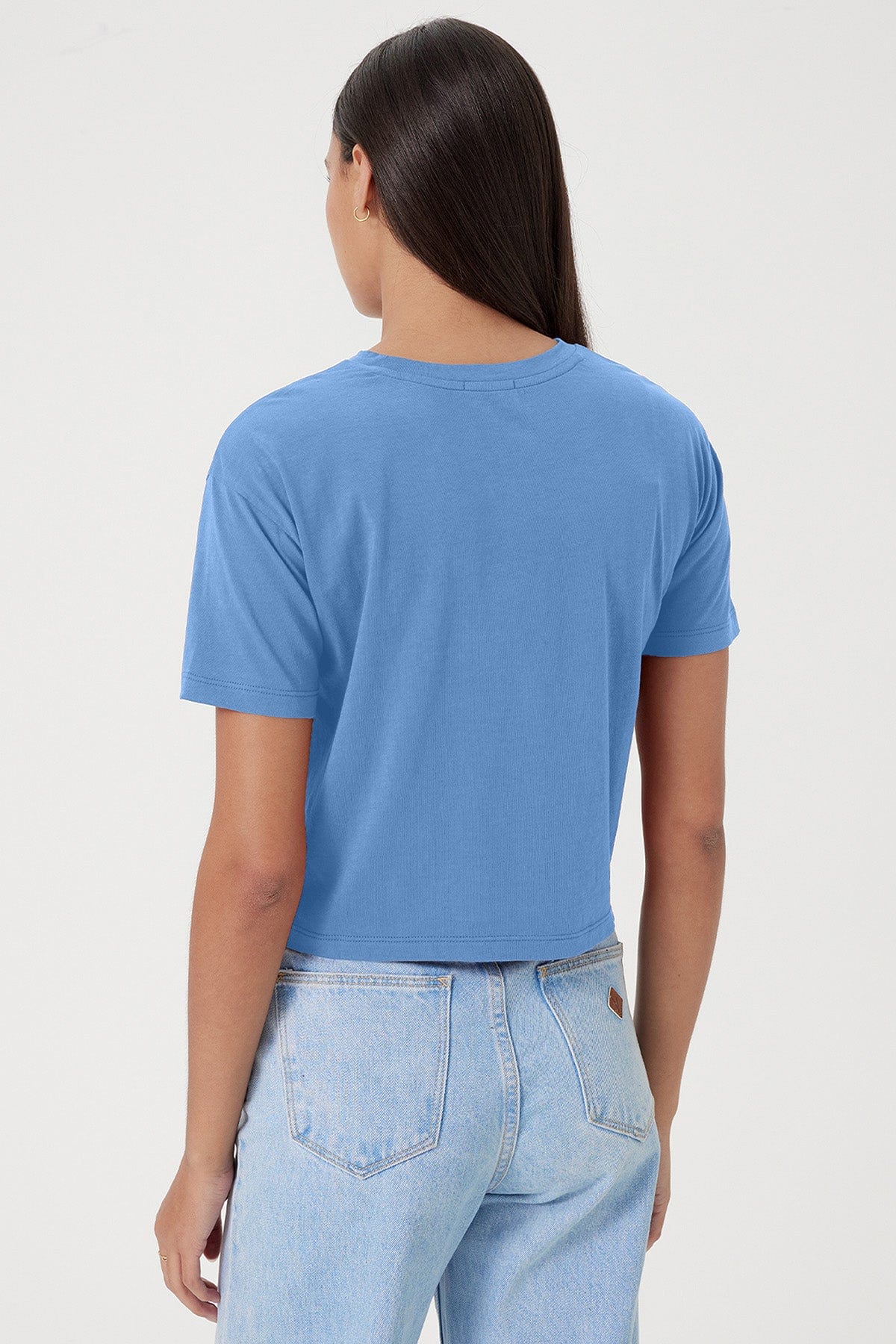 Organic Crop Girlfriend Tee - Goldie LeWinter