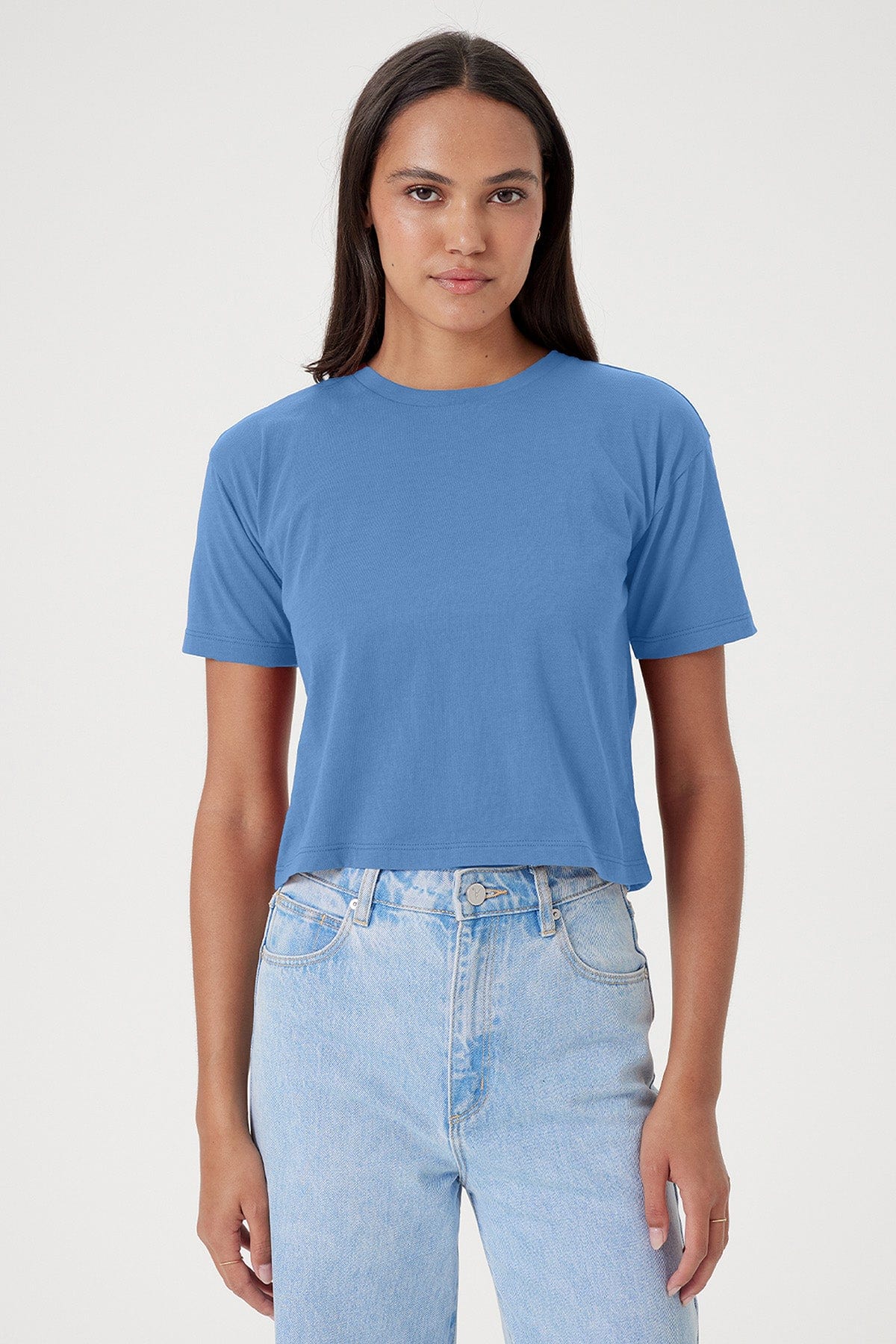 Organic Crop Girlfriend Tee - Goldie LeWinter