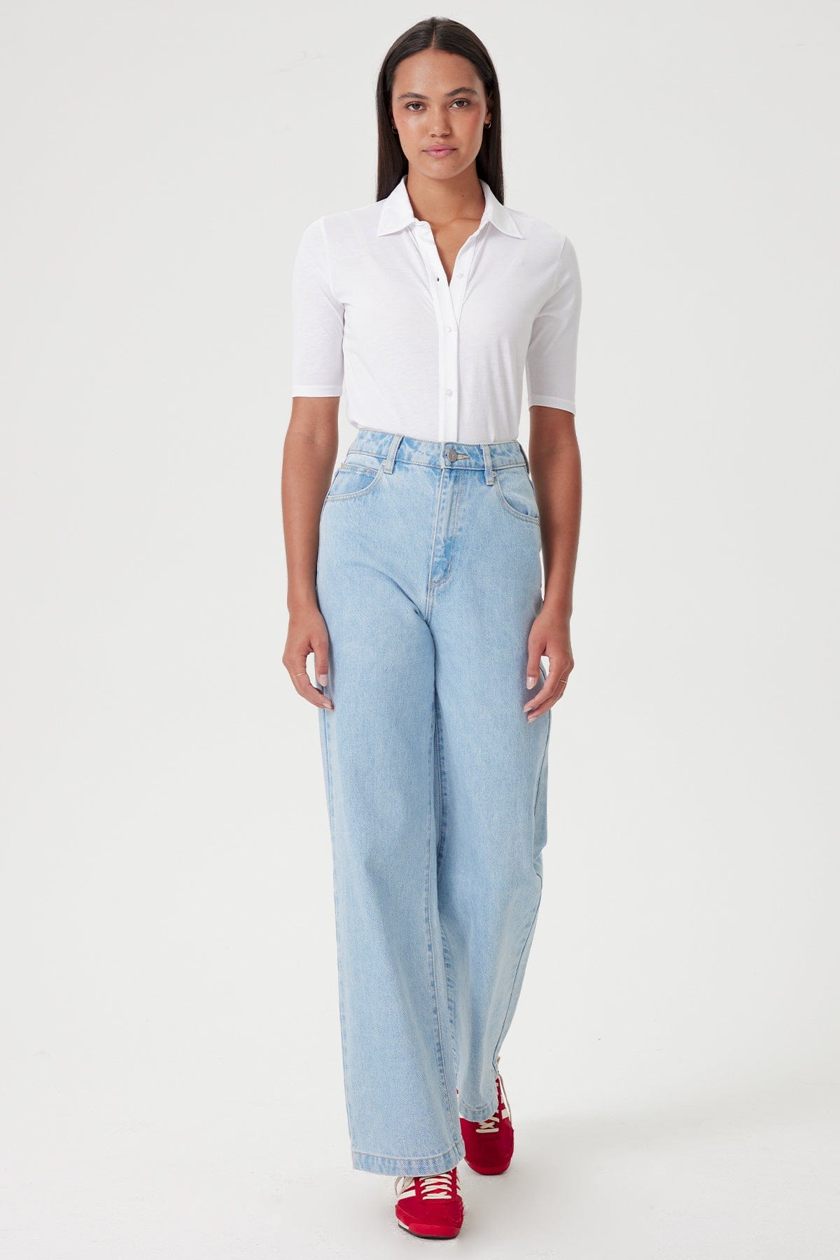 Organic Modern Short Sleeve Shirt - Goldie LeWinter