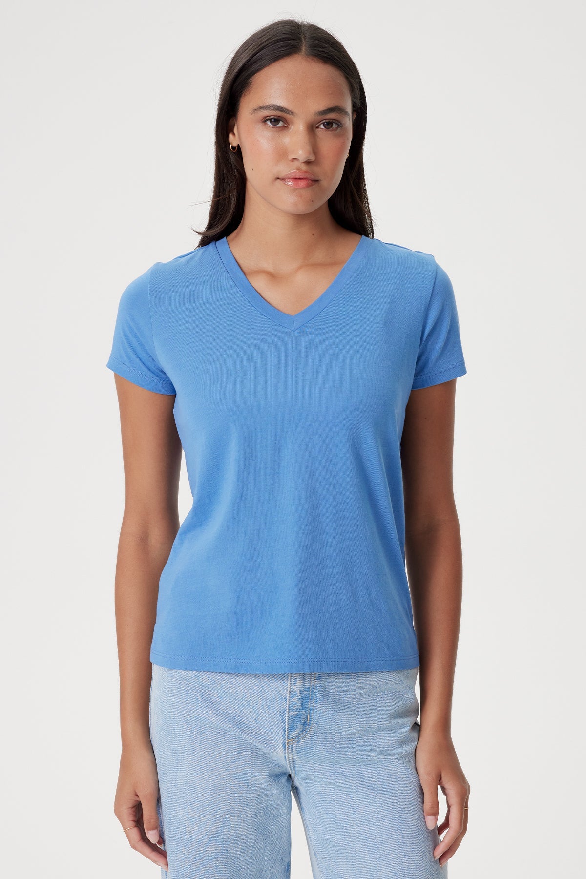 Organic V Neck Boy Tee