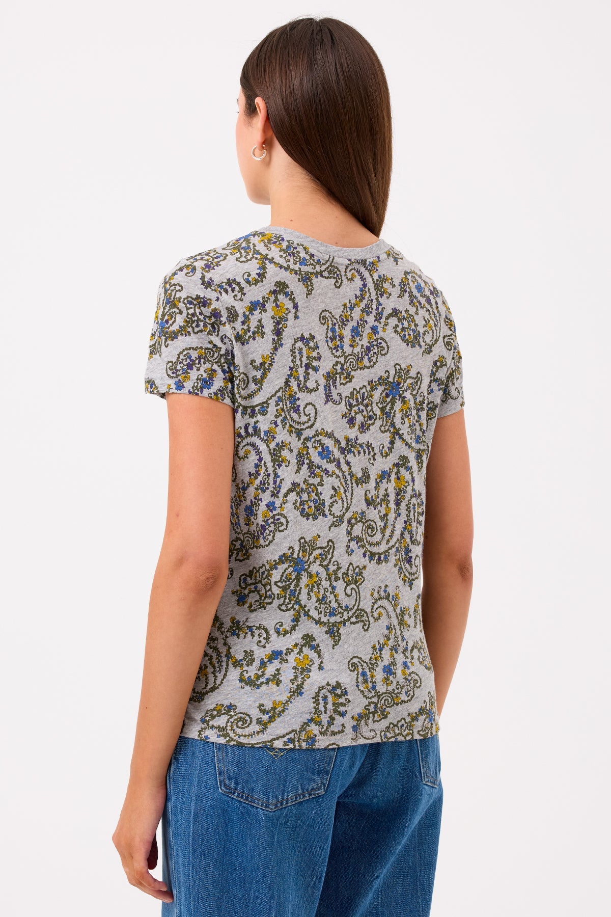 Paisley Grove Boy Tee - Goldie LeWinter #color_gray heather