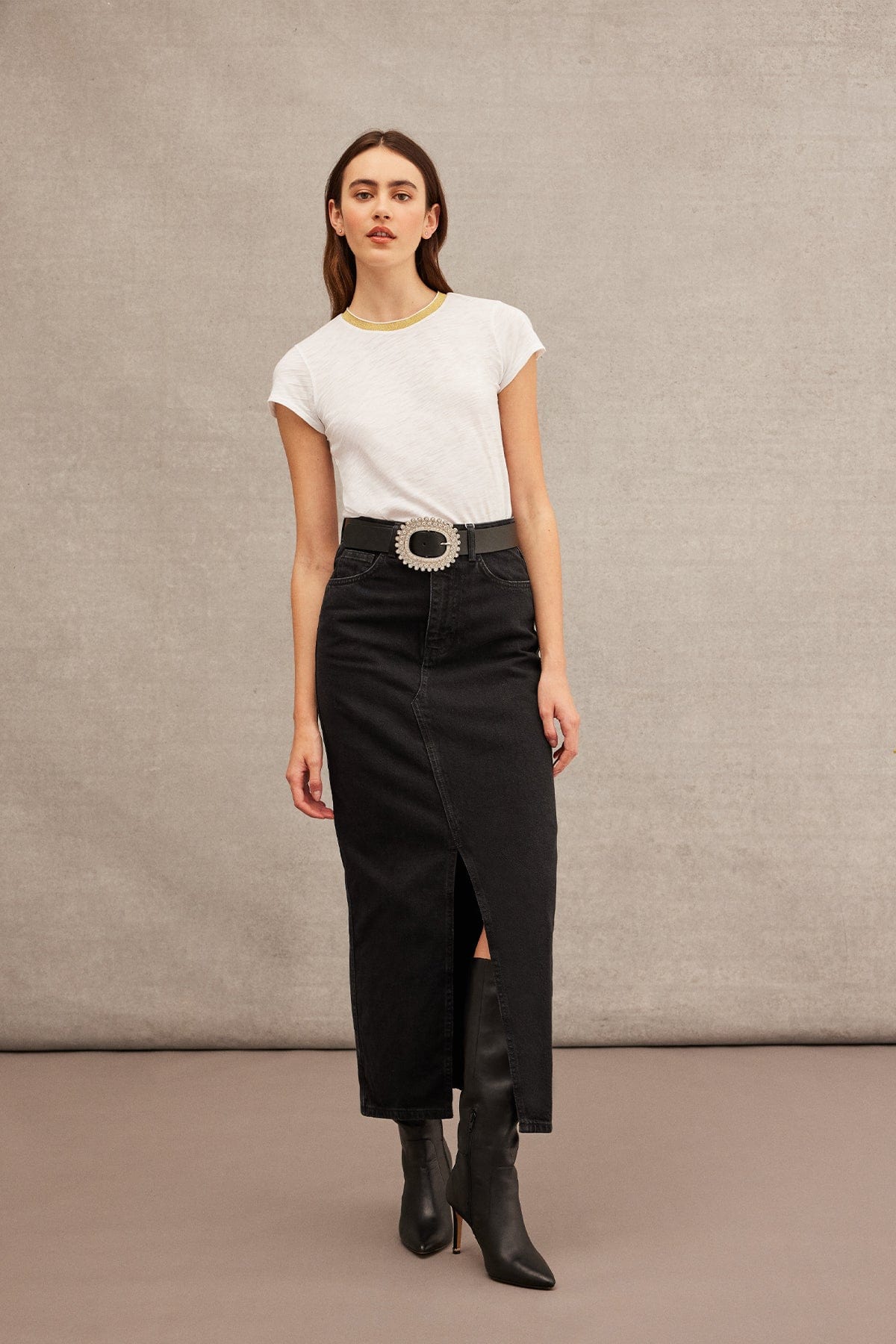 Pavé Ringer Tee - Goldie LeWinter