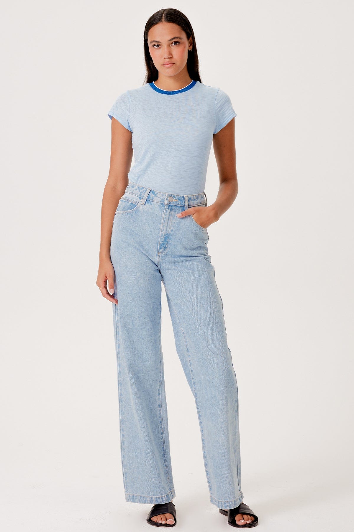 Pavé Ringer Tee - Goldie LeWinter