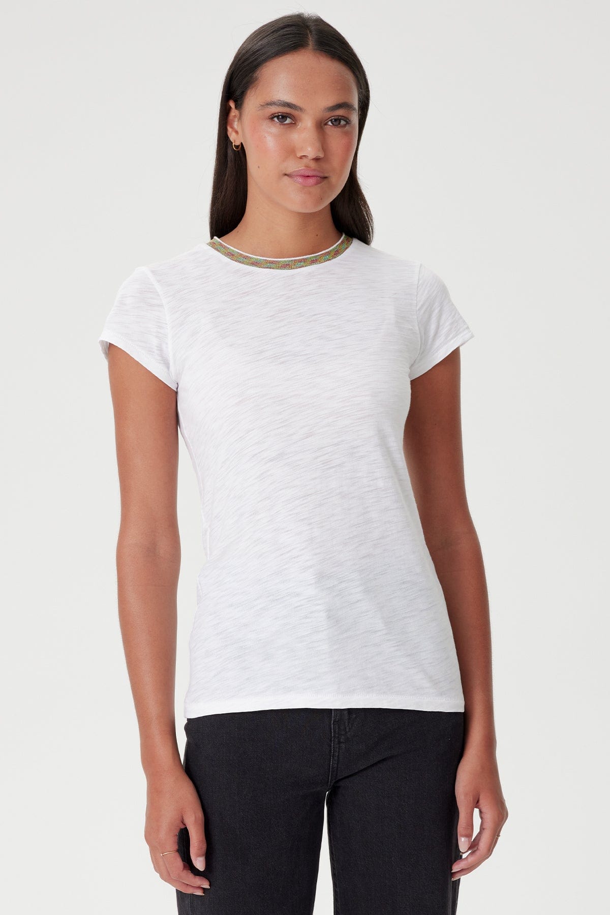 Pavé Ringer Tee - Goldie LeWinter
