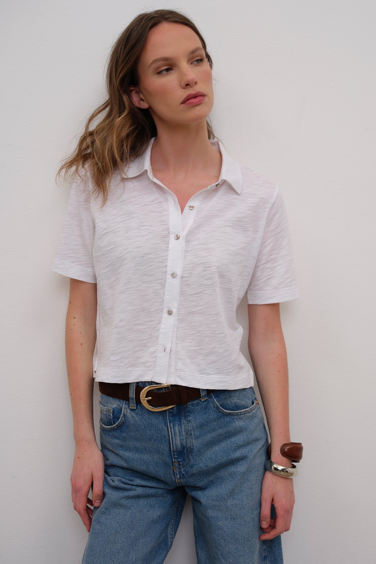 Payton Shirt - Goldie LeWinter #color_white