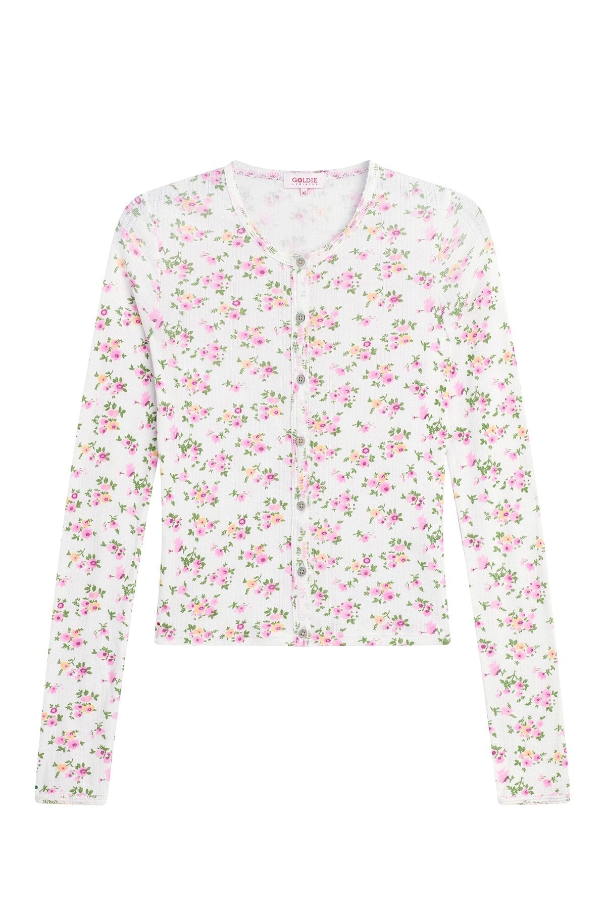 Petite Fleur Crop Cardigan