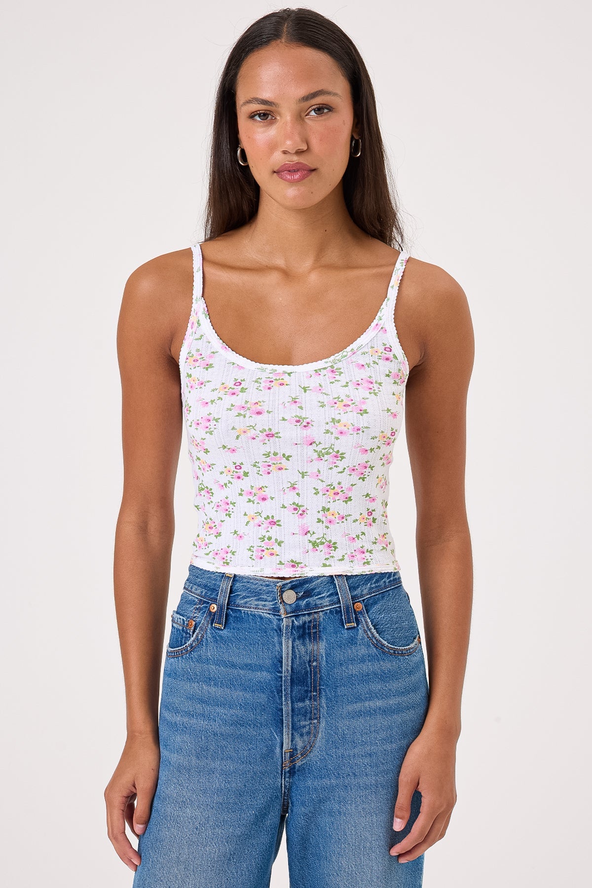 Petite Fleur Cropped Cami
