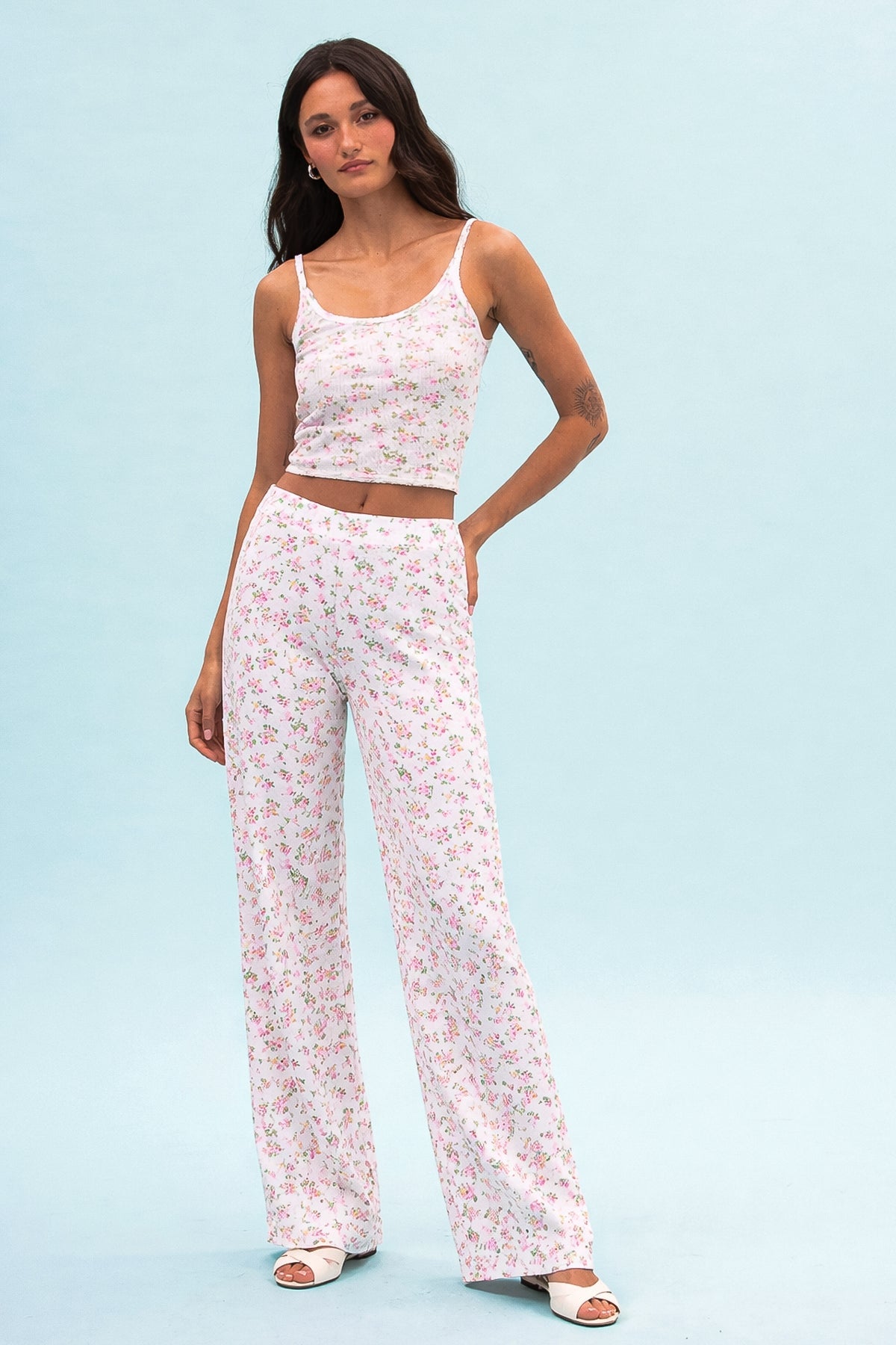 Petite Fleur Flare Pant