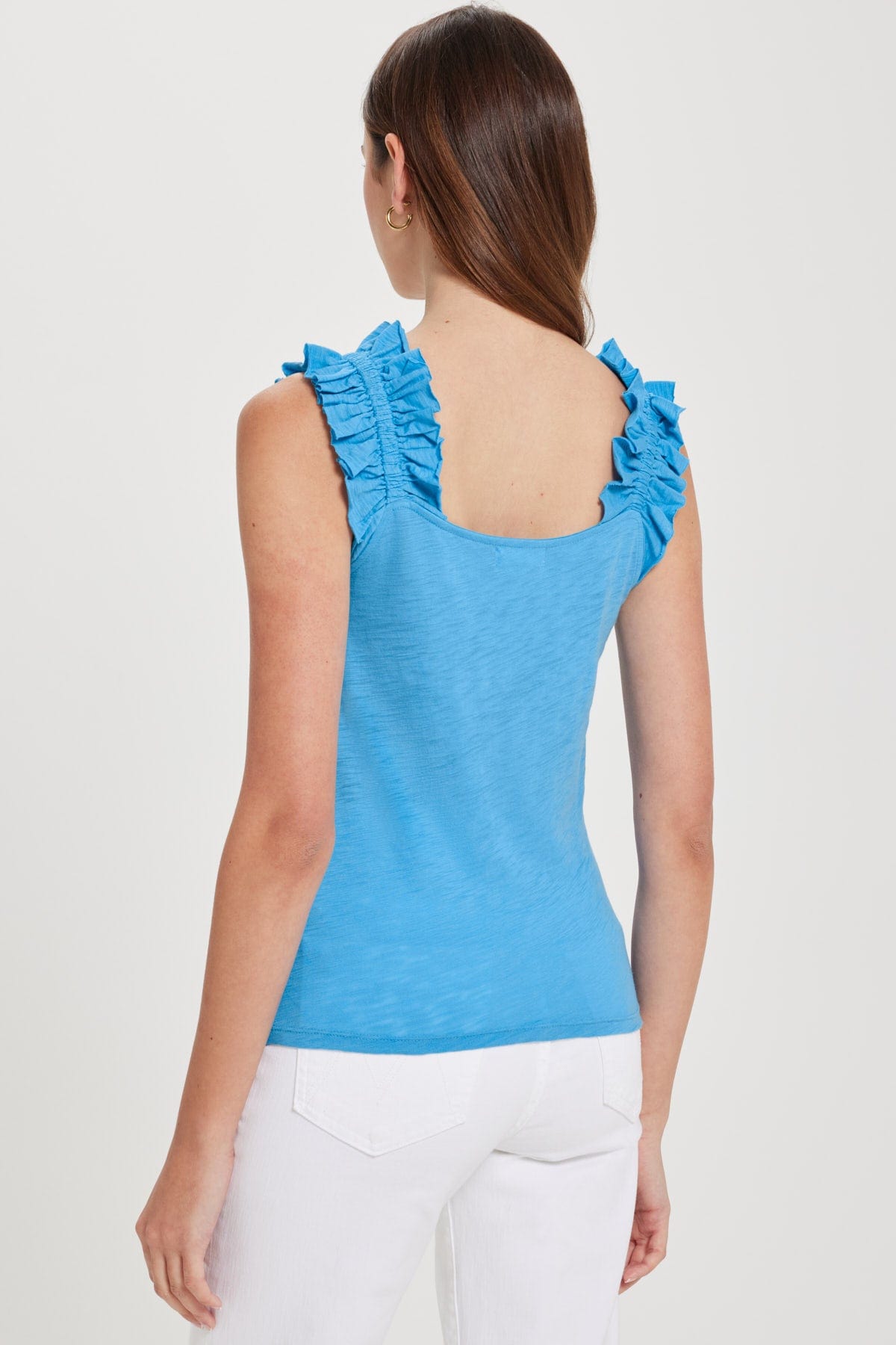 Phoebe Ruffle Tank - Goldie LeWinter