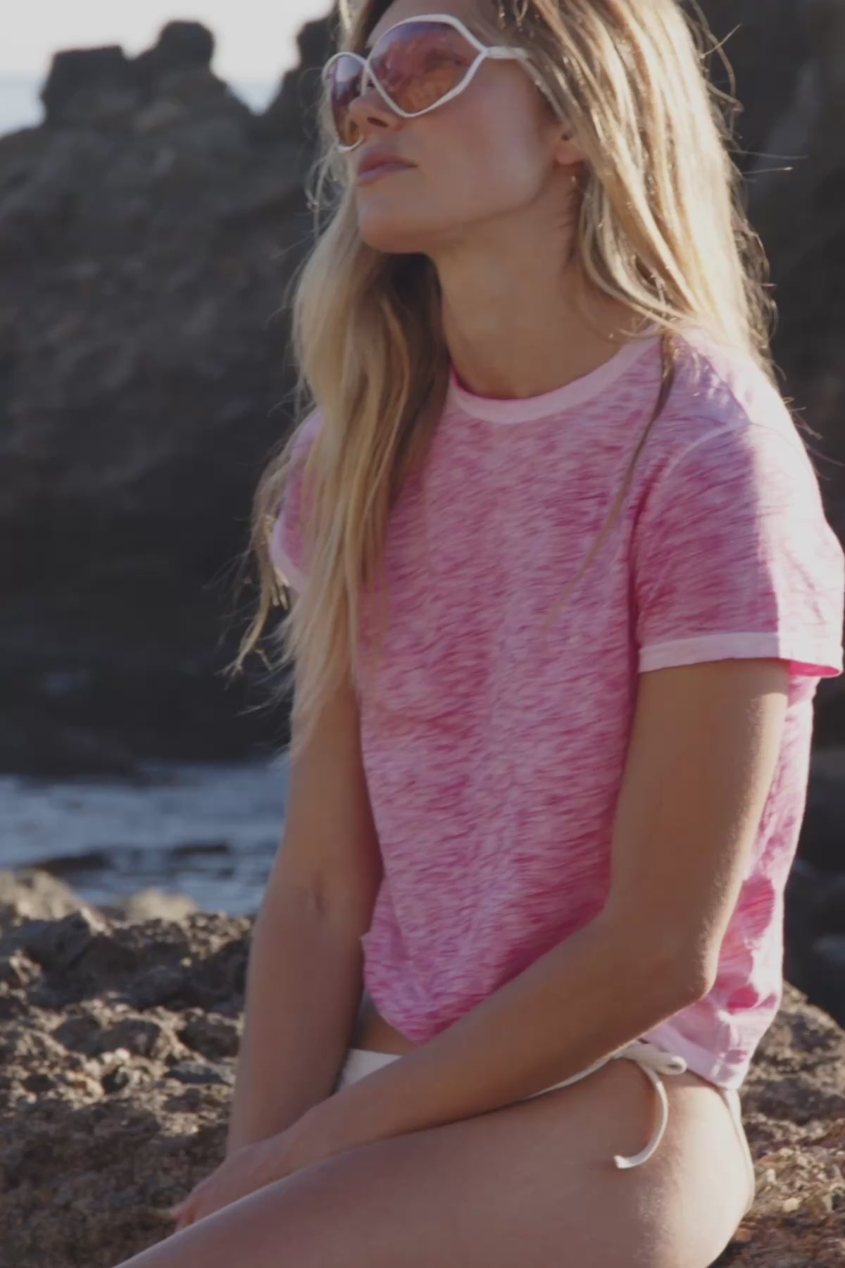 Coastal Sunwash Andie Tee - Trendy Style by Goldie LeWinter