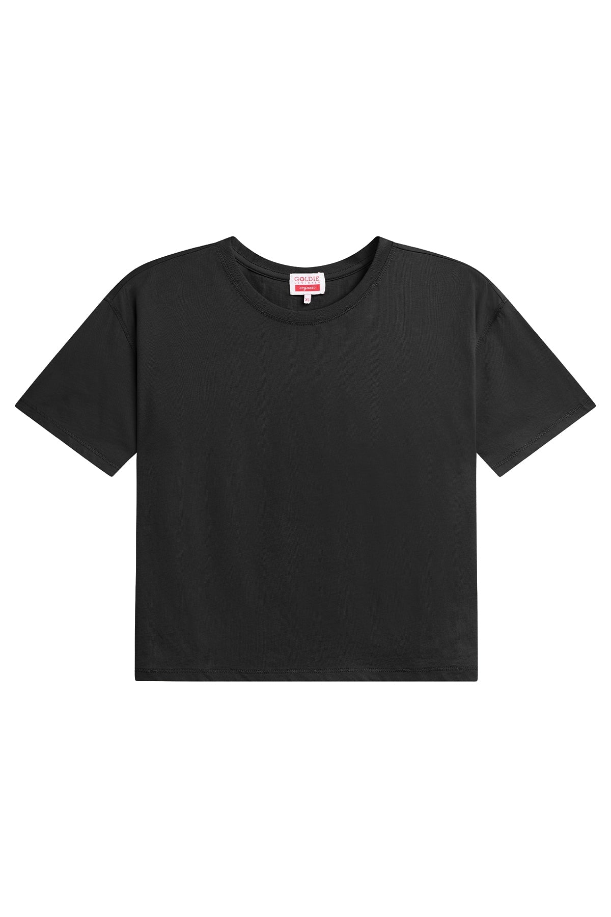 Rachel Organic Girlfriend Tee - Goldie LeWinter #color_black