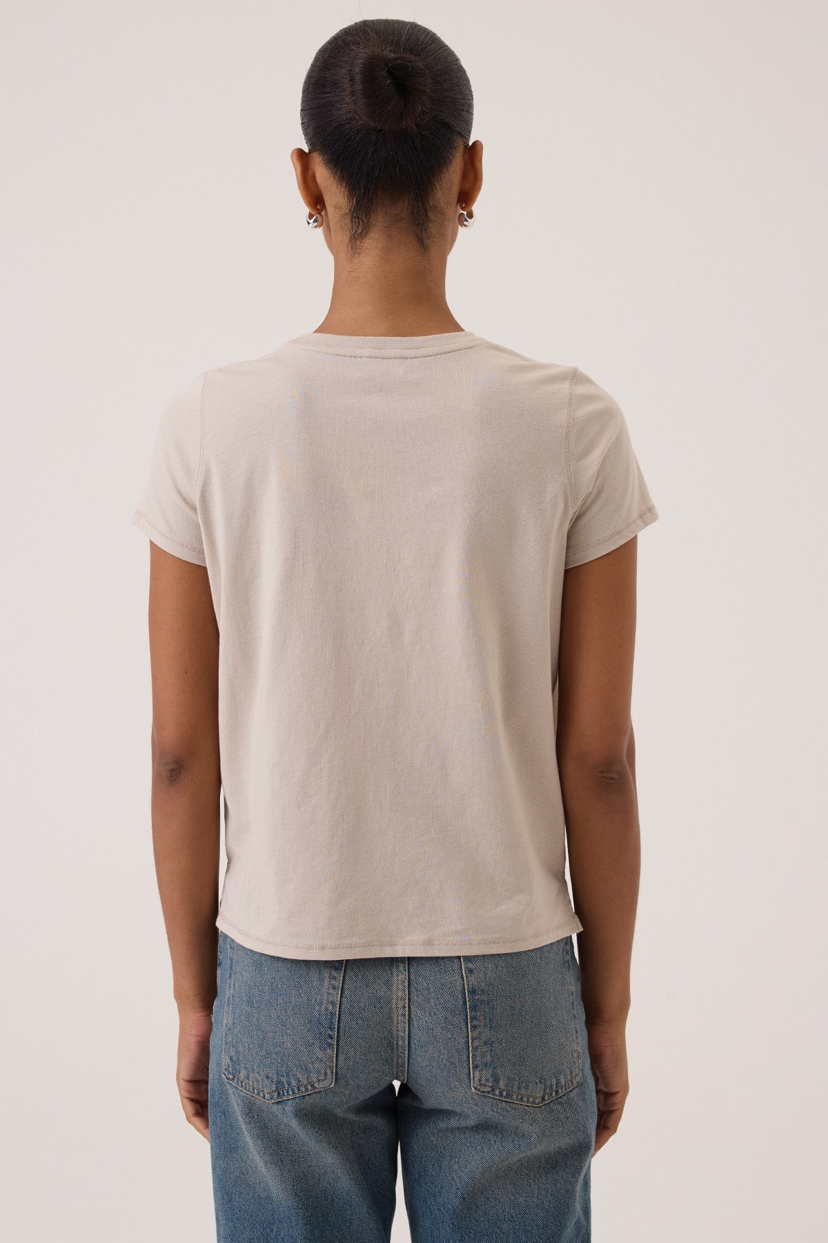 Reese Organic Boy Tee - Goldie LeWinter #color_stone