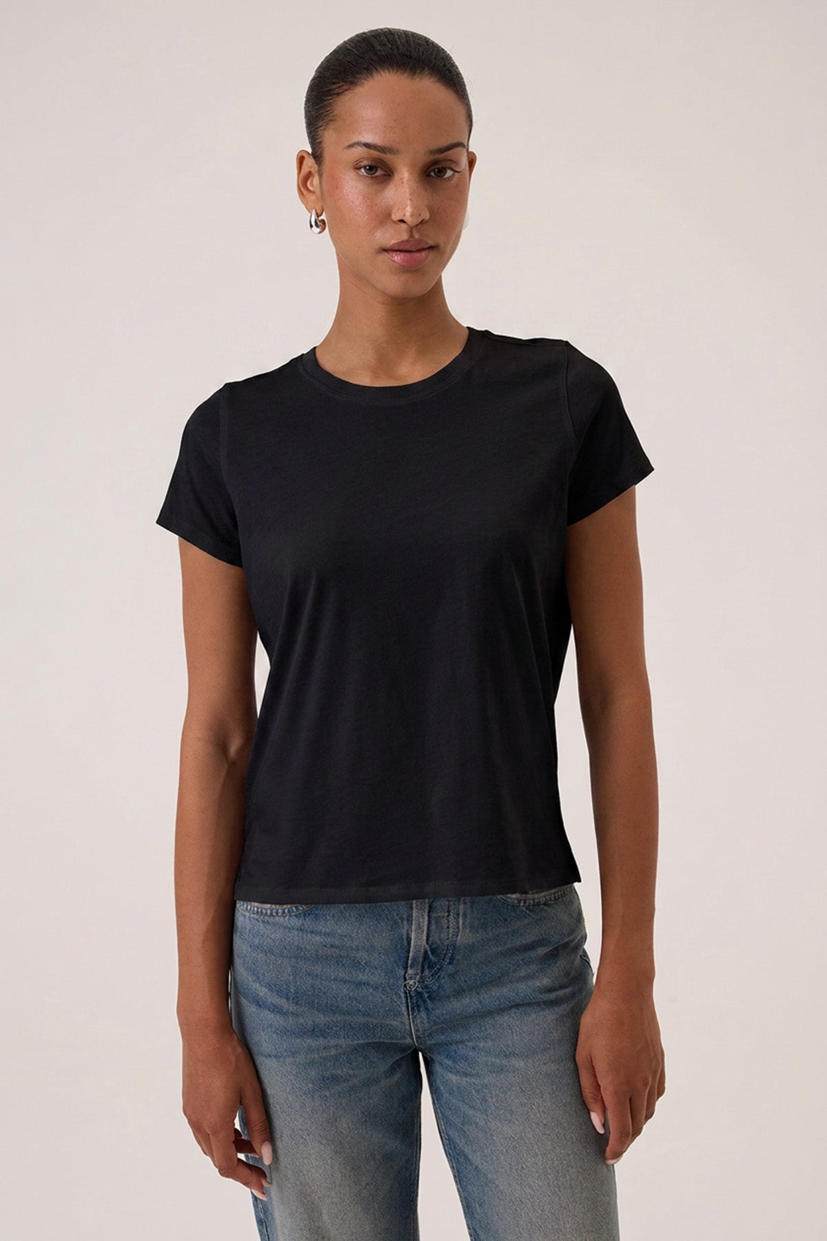 Reese Organic Boy Tee - Goldie LeWinter #color_black
