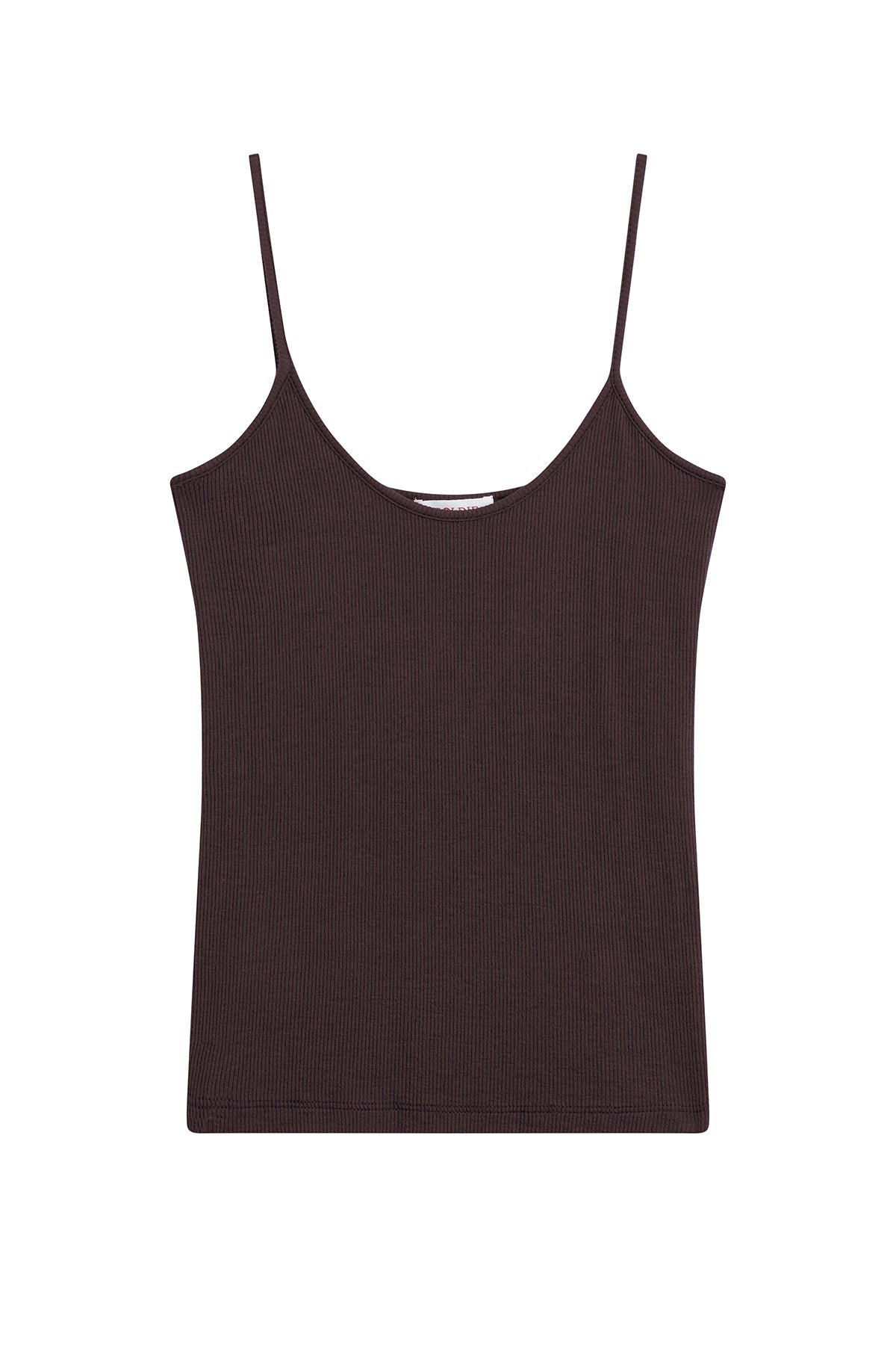 Ribbed Cami - Goldie LeWinter #color_coffee - limited edition