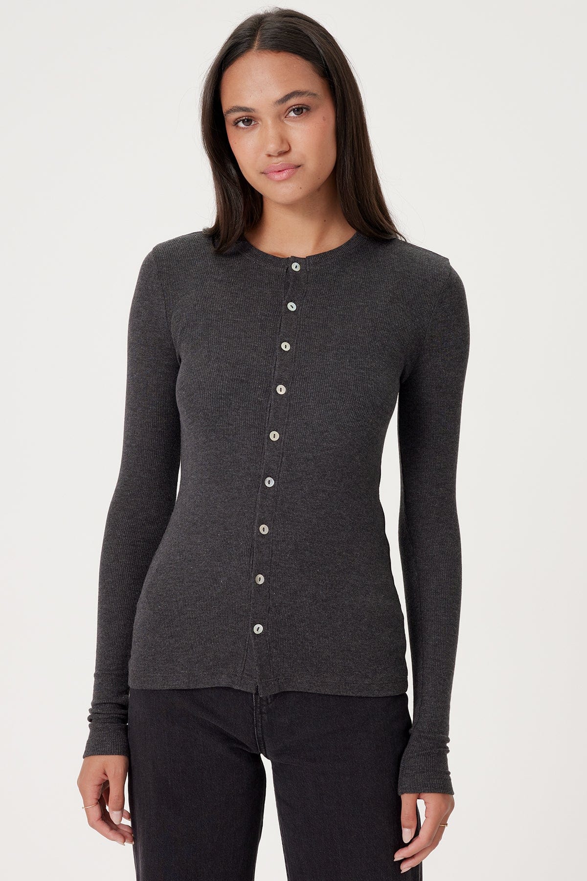 Ribbed Cardigan - Goldie LeWinter