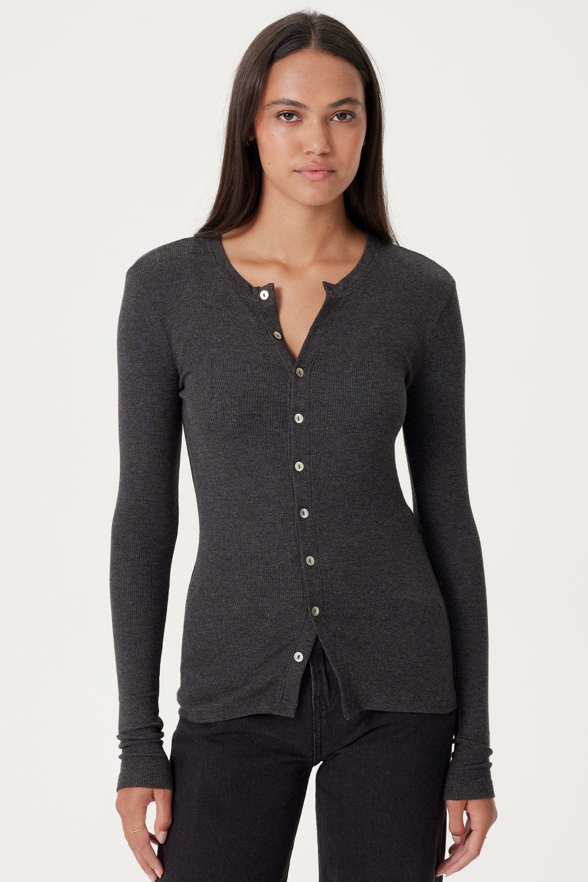 Ribbed Cardigan - Goldie LeWinter