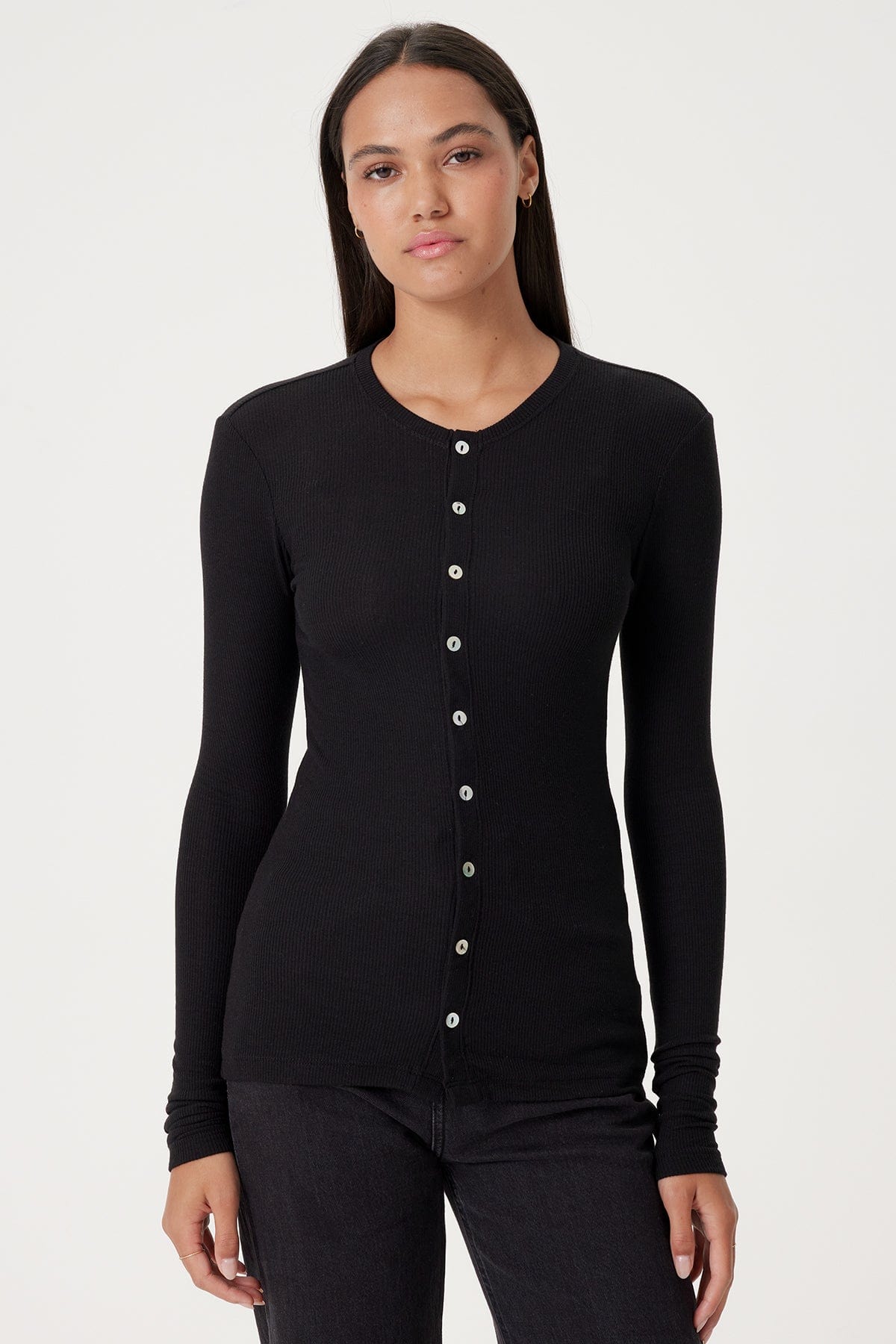 Ribbed Cardigan - Goldie LeWinter