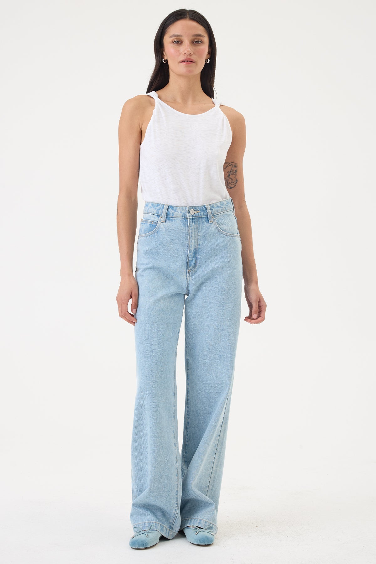 Riviera Tank - Goldie LeWinter #color_white