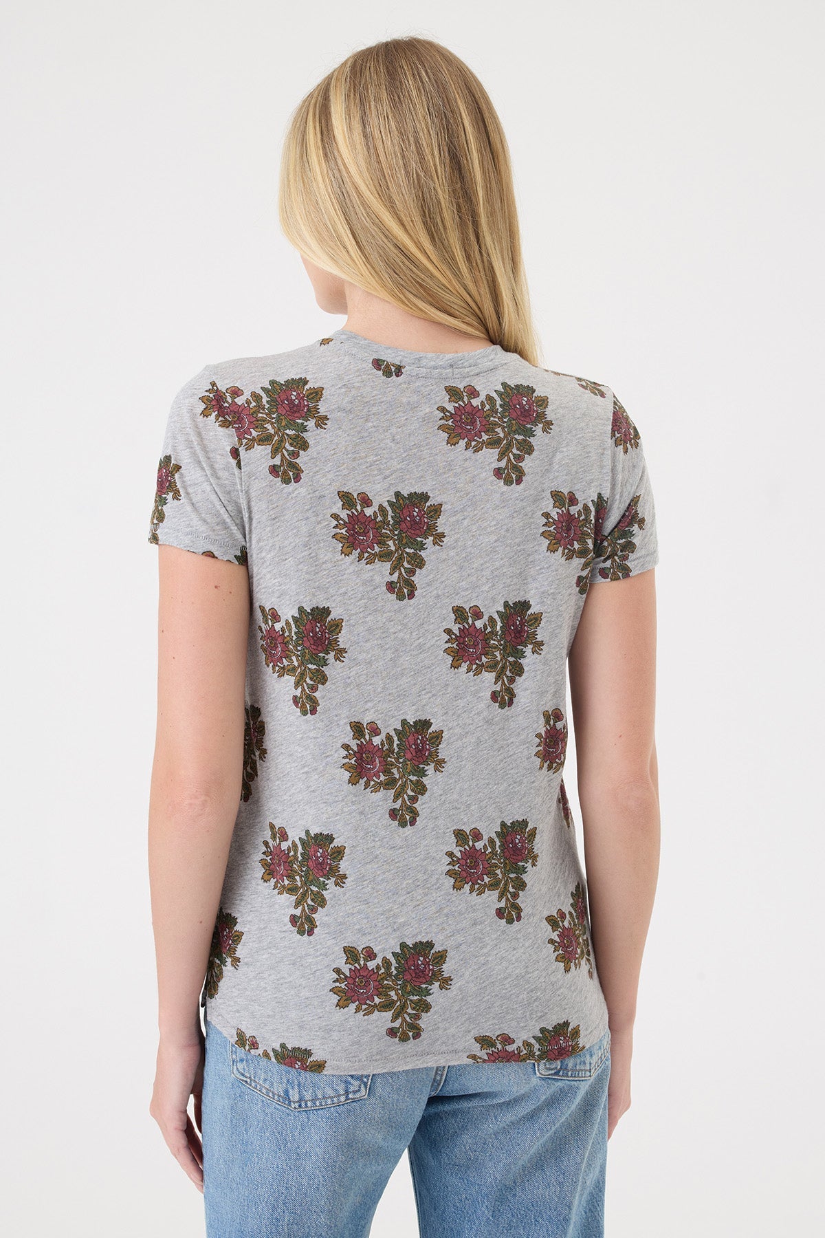 Jungen-T-Shirt mit Rosenstrauß