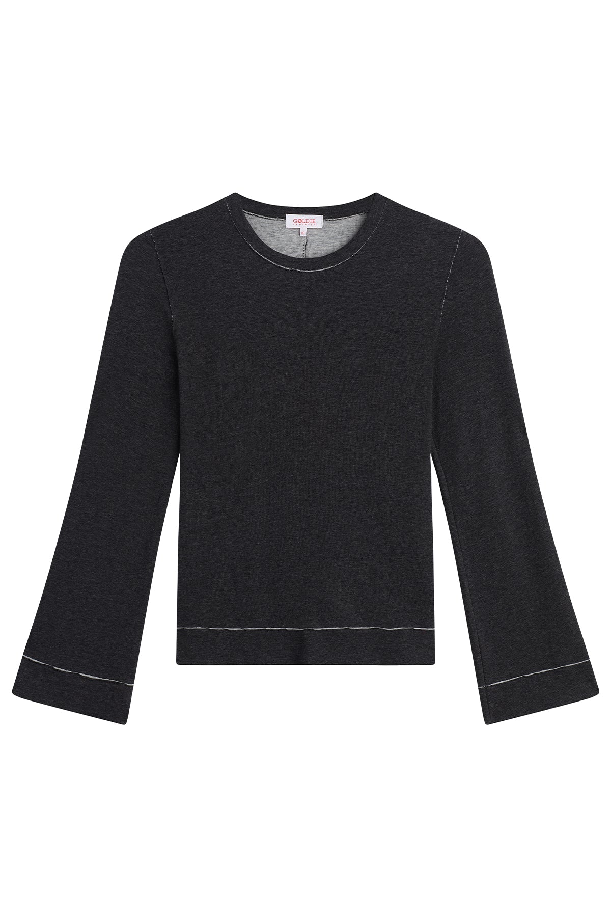 Serena Bell Pullover - Goldie LeWinter #color_charcoal