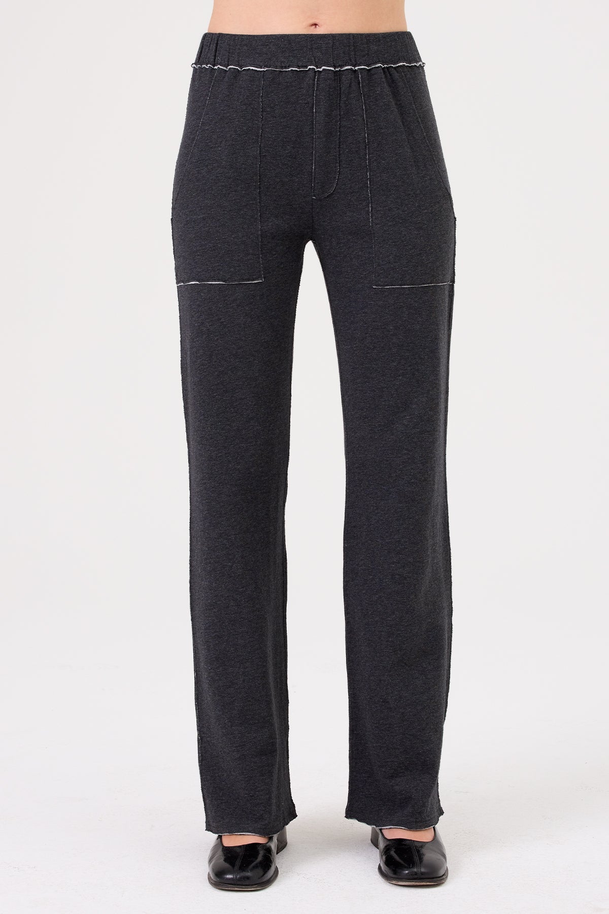 Serena Studio Pant - Goldie LeWinter #color_charcoal