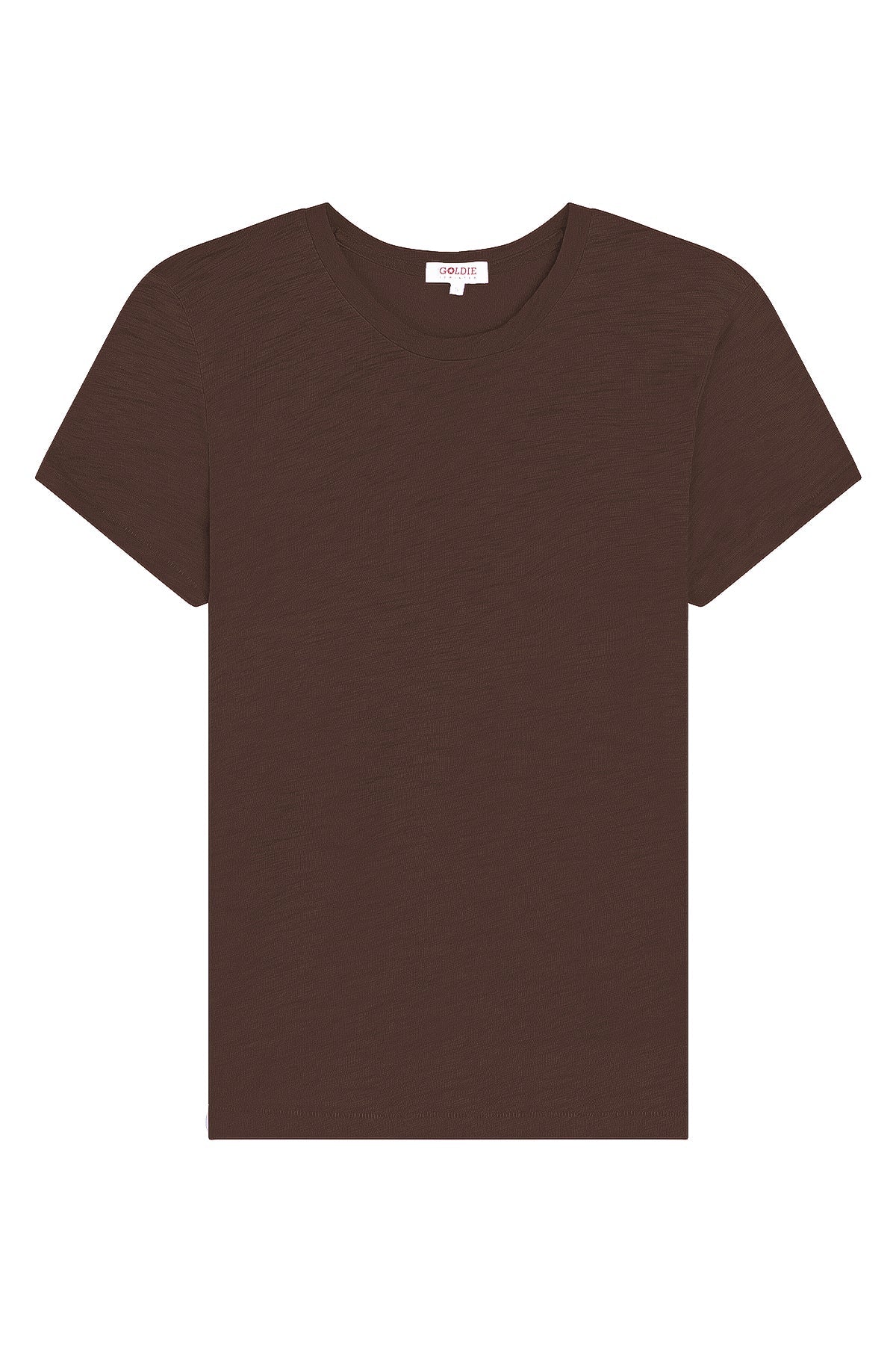 Signature Slub Boy Tee - Goldie LeWinter #color_coffee - limited edition