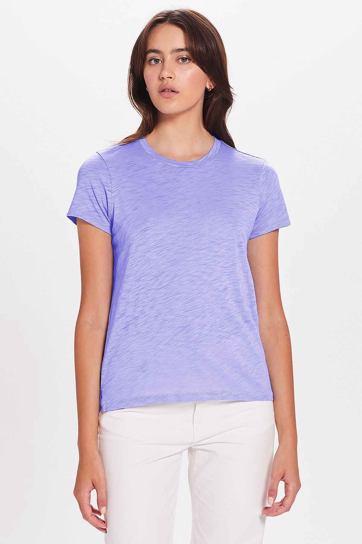 Signature Slub Boy Tee - Goldie LeWinter #color_lavendar - limited edition