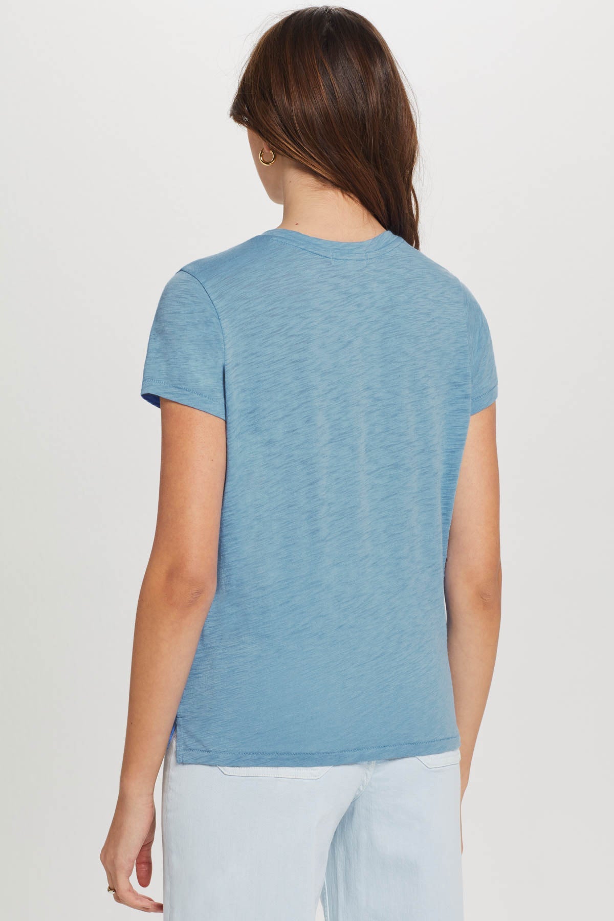 Signature Slub Boy Tee - Goldie LeWinter #color_faded denim - limited edition