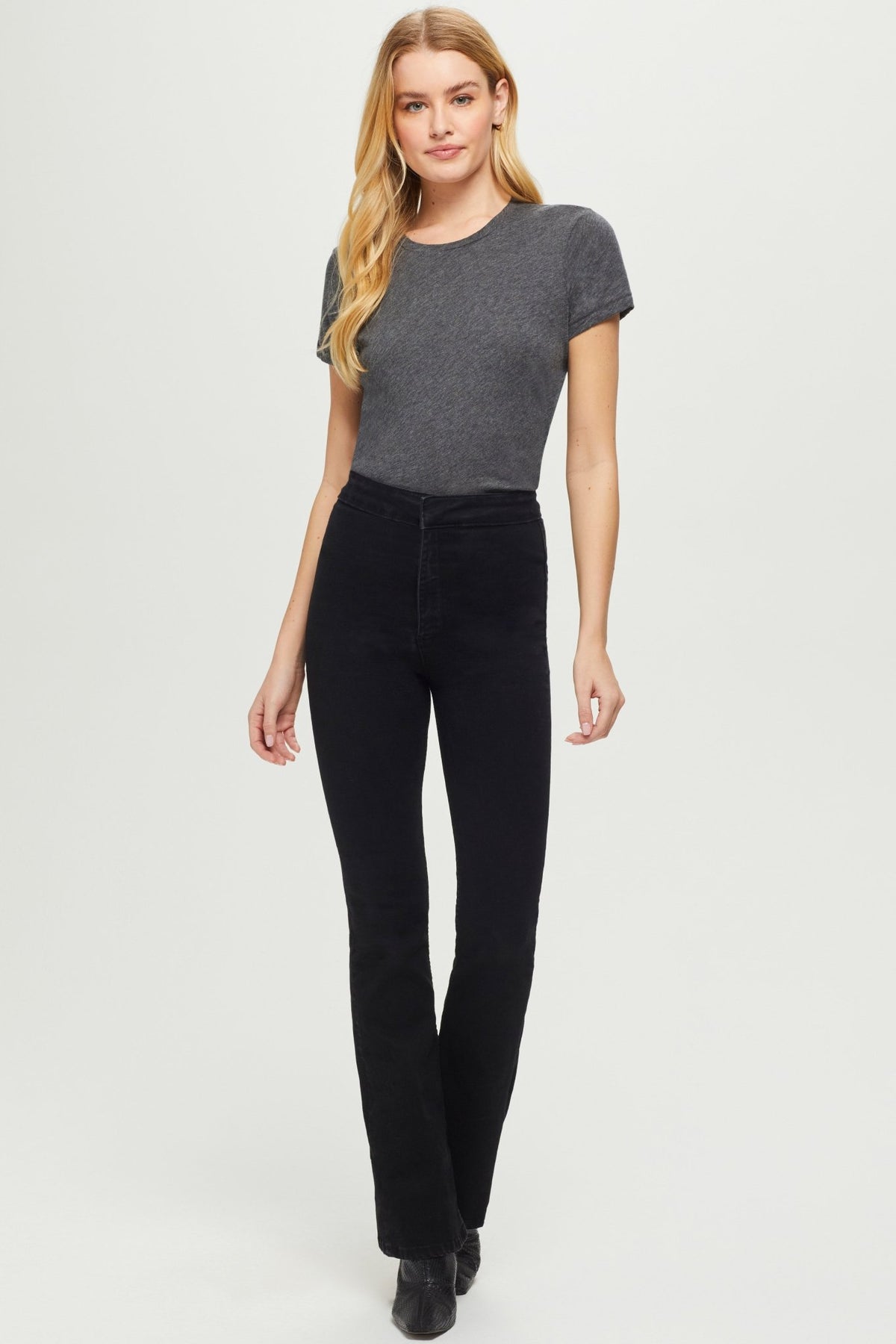Signature Slub Boy Tee - Goldie LeWinter #color_charcoal heather