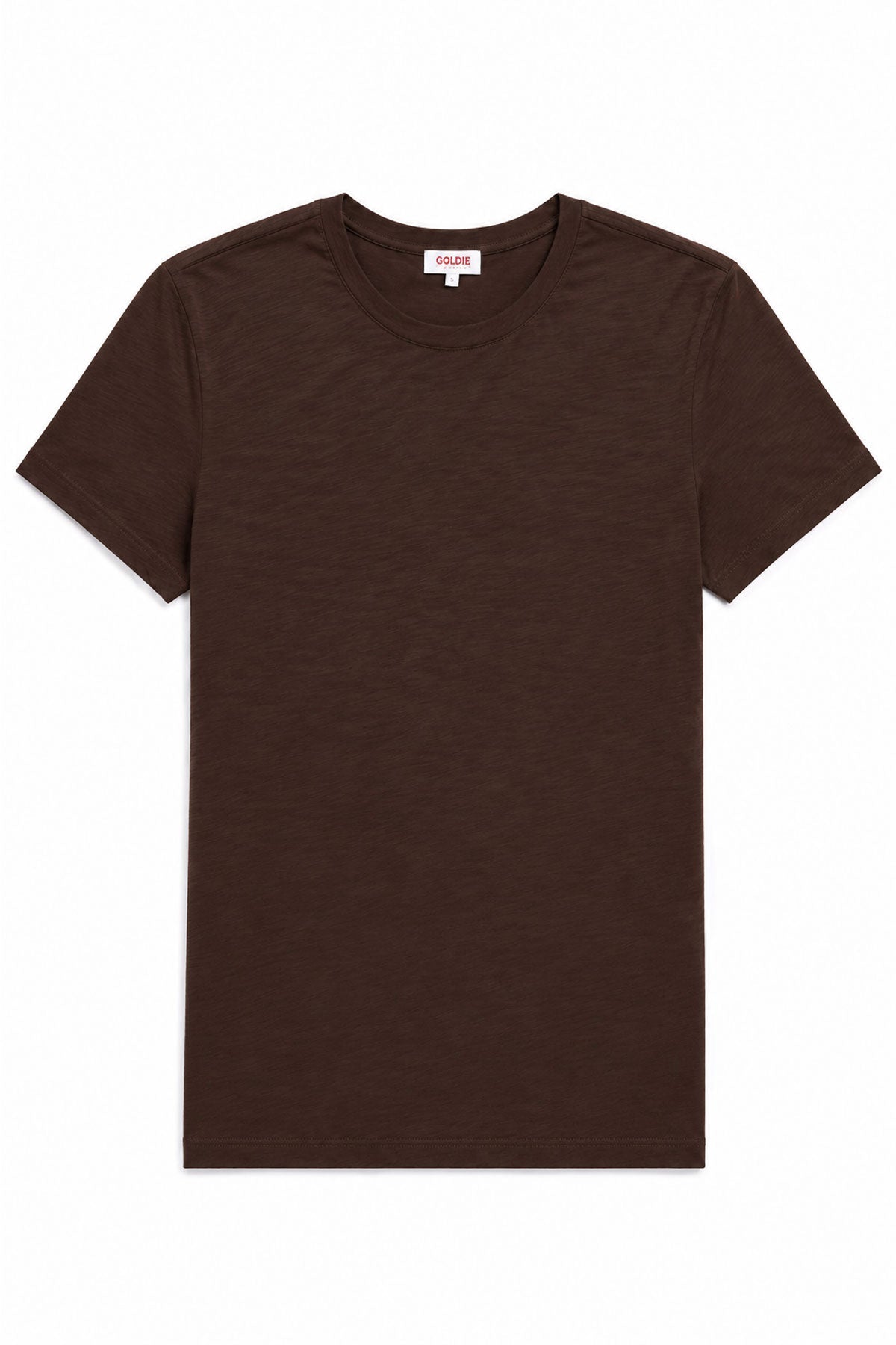 Signature Slub Boy Tee - Goldie LeWinter #color_coffee - limited edition