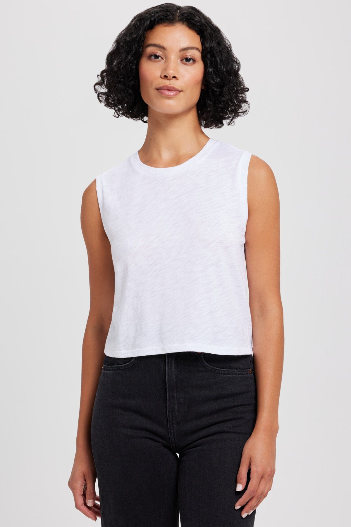Signature Slub Crop Tank - Goldie LeWinter