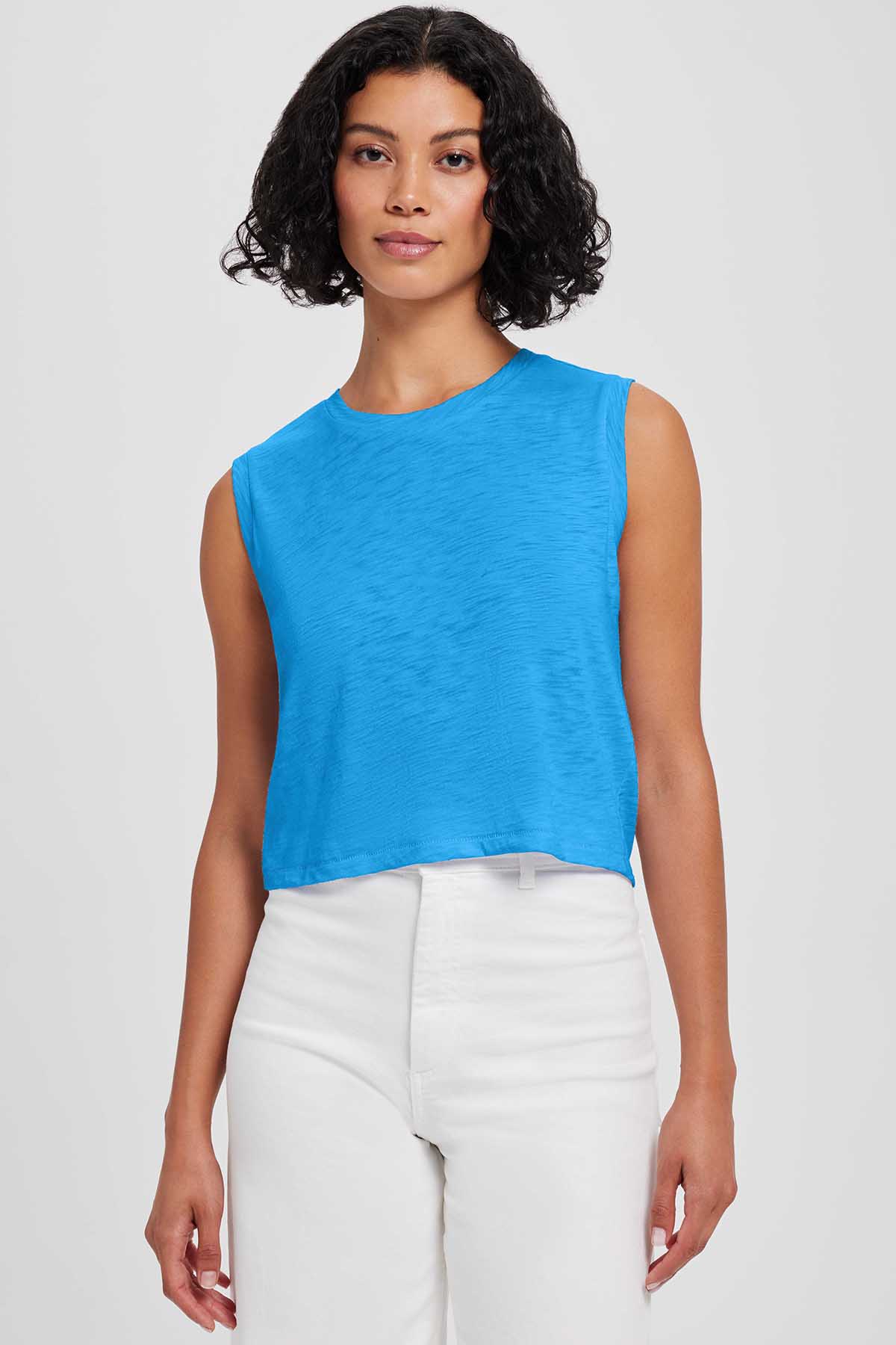 Signature Slub Crop Tank - Goldie LeWinter