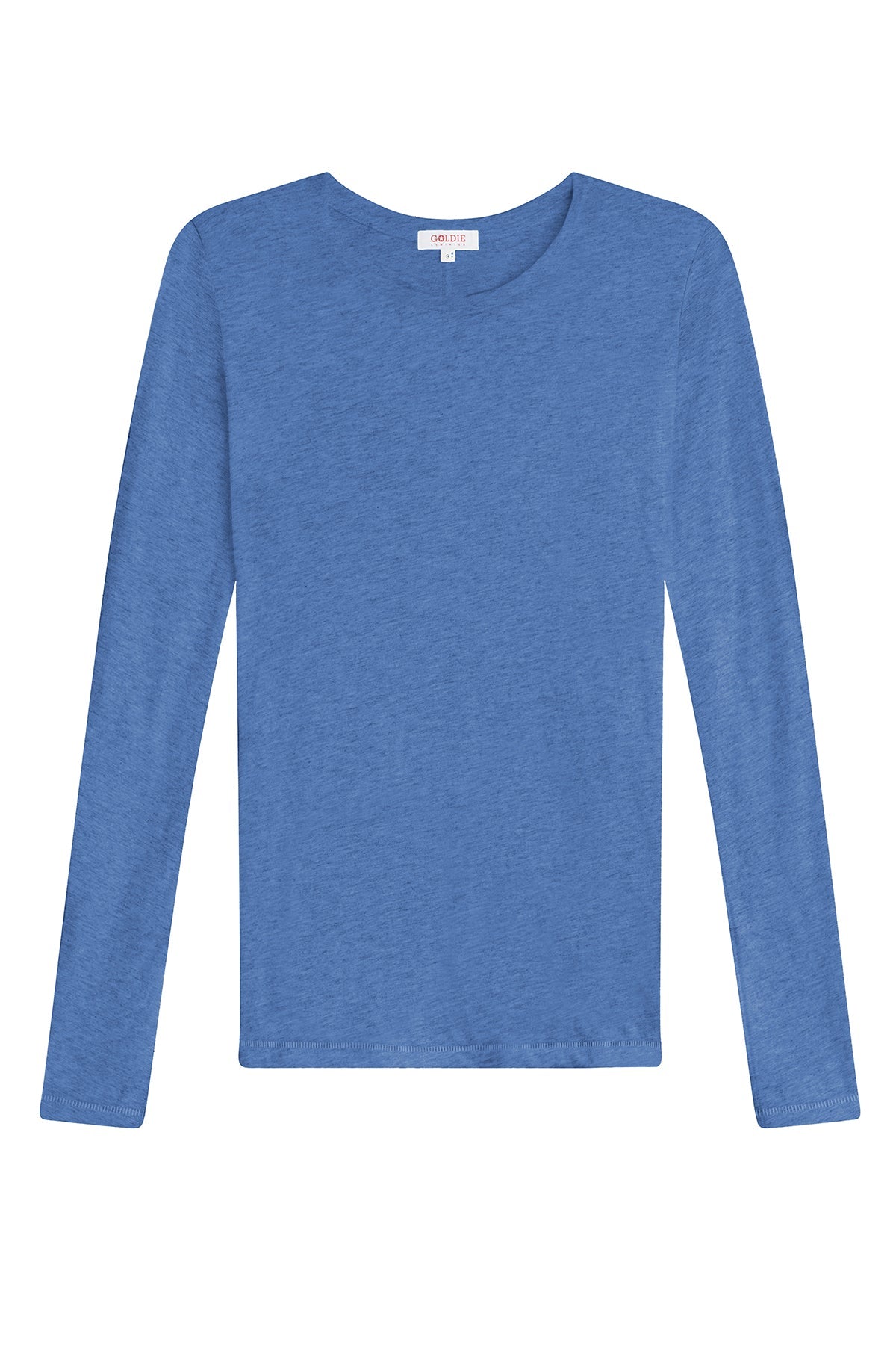 Signature Slub Long Sleeve Tee - Goldie LeWinter #color_denim heather - limited edition