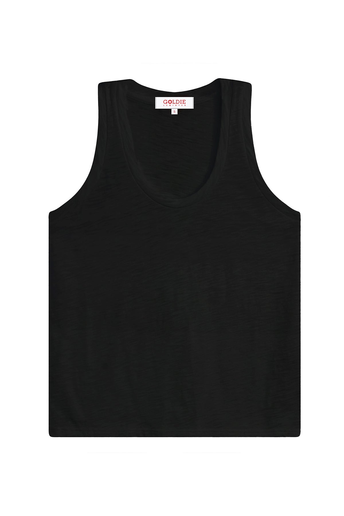 Signature Slub Racerback Tank - Goldie LeWinter #color_black