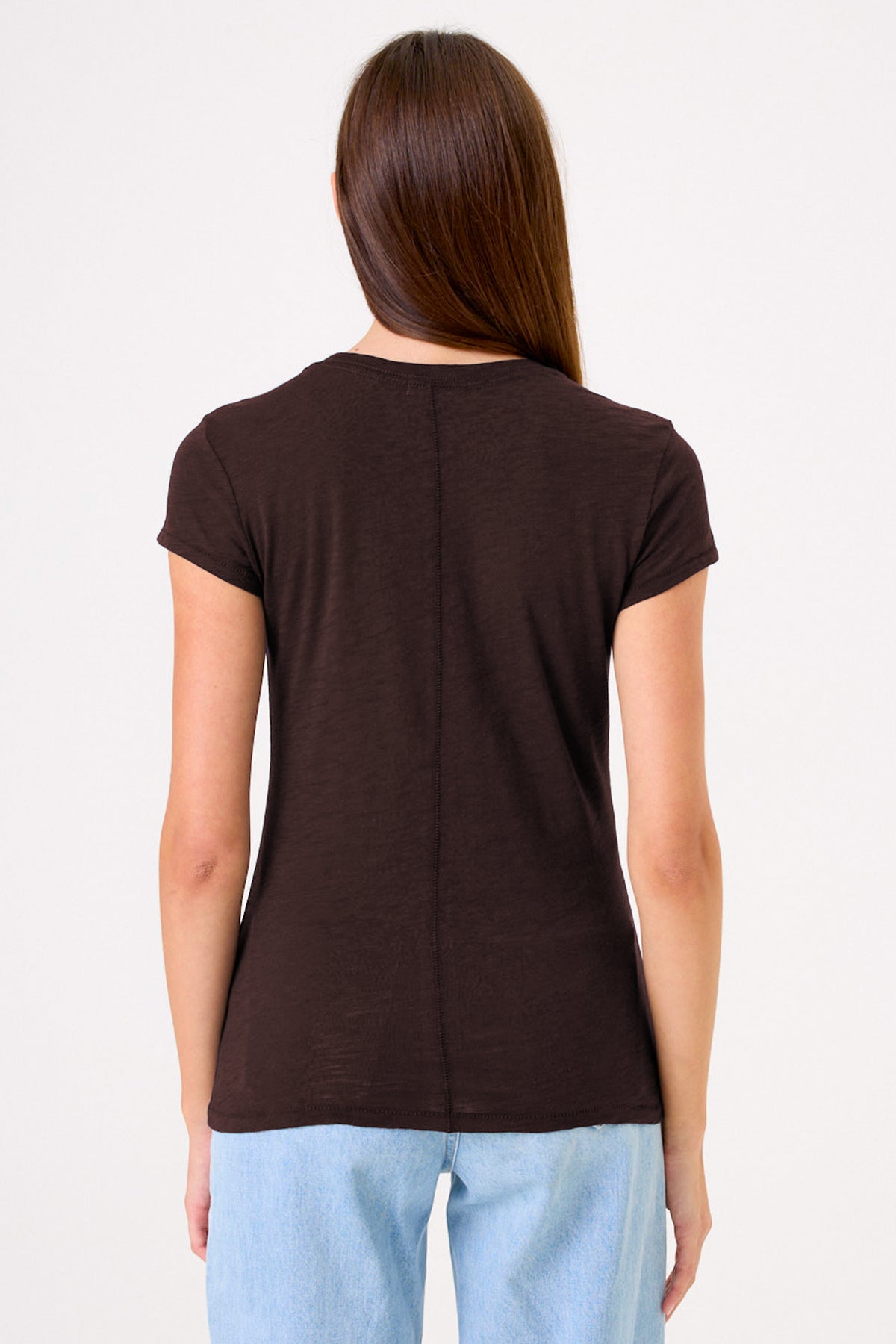 Signature Slub Tee - Goldie LeWinter #color_coffee - limited edition